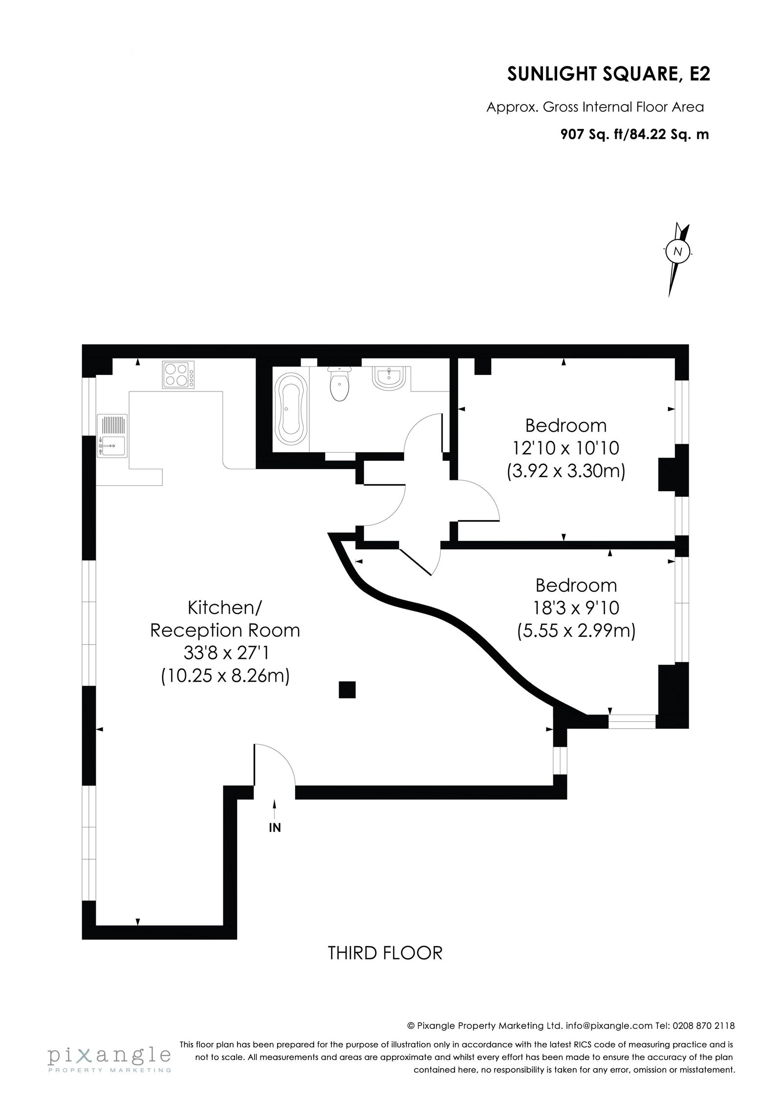 Sunlight Square, London floorplan