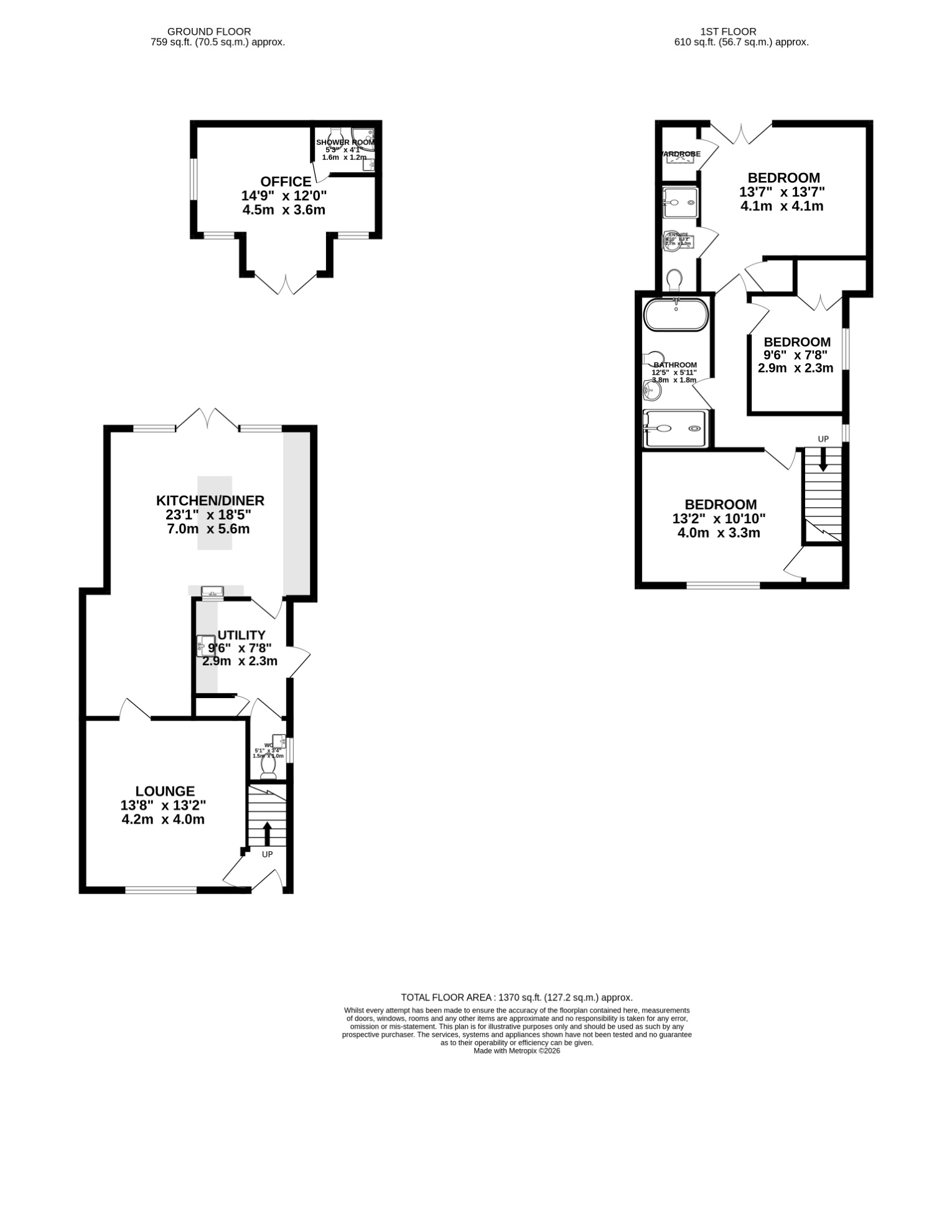 7, Bear Hill, Birmingham floorplan