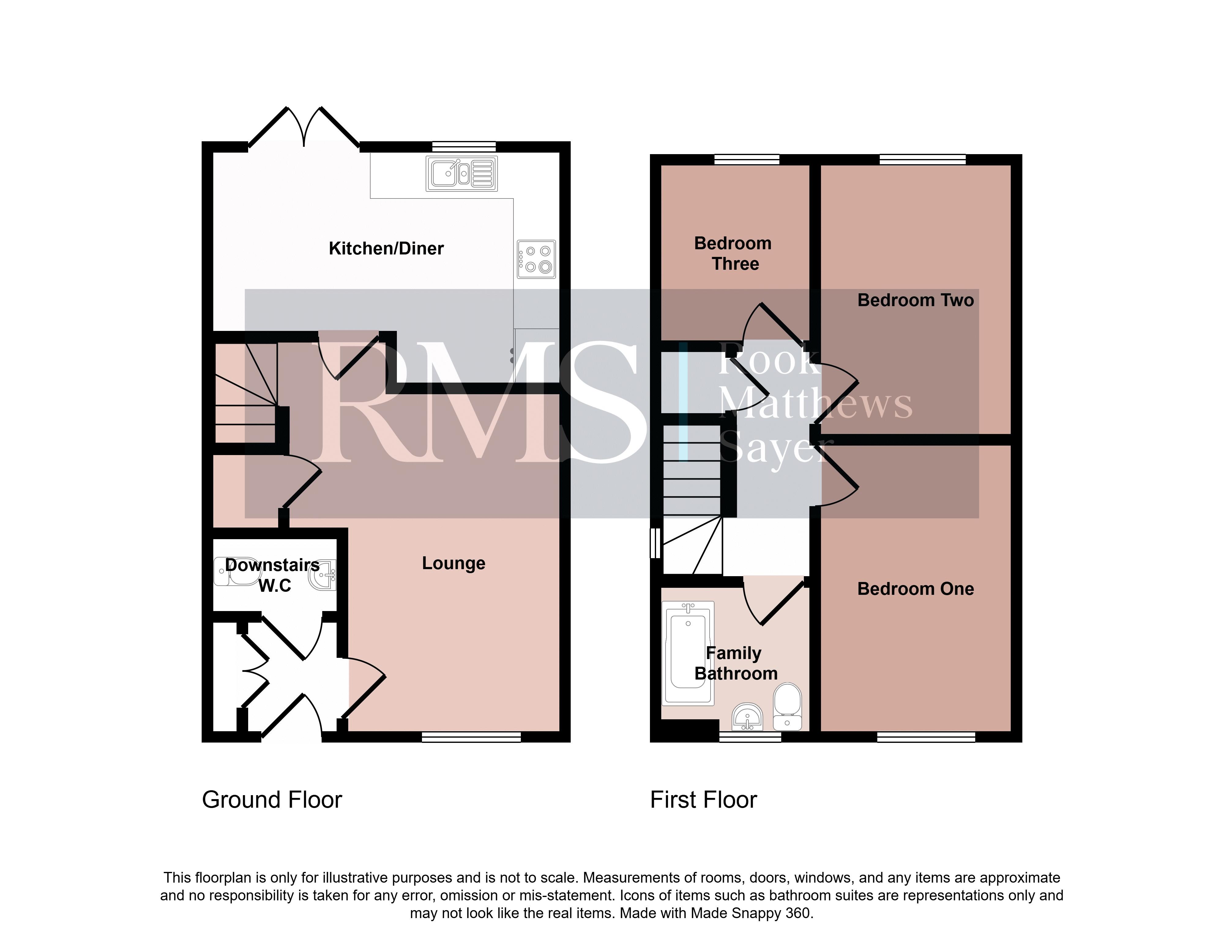 9, Lilburn Close, North Shields floorplan