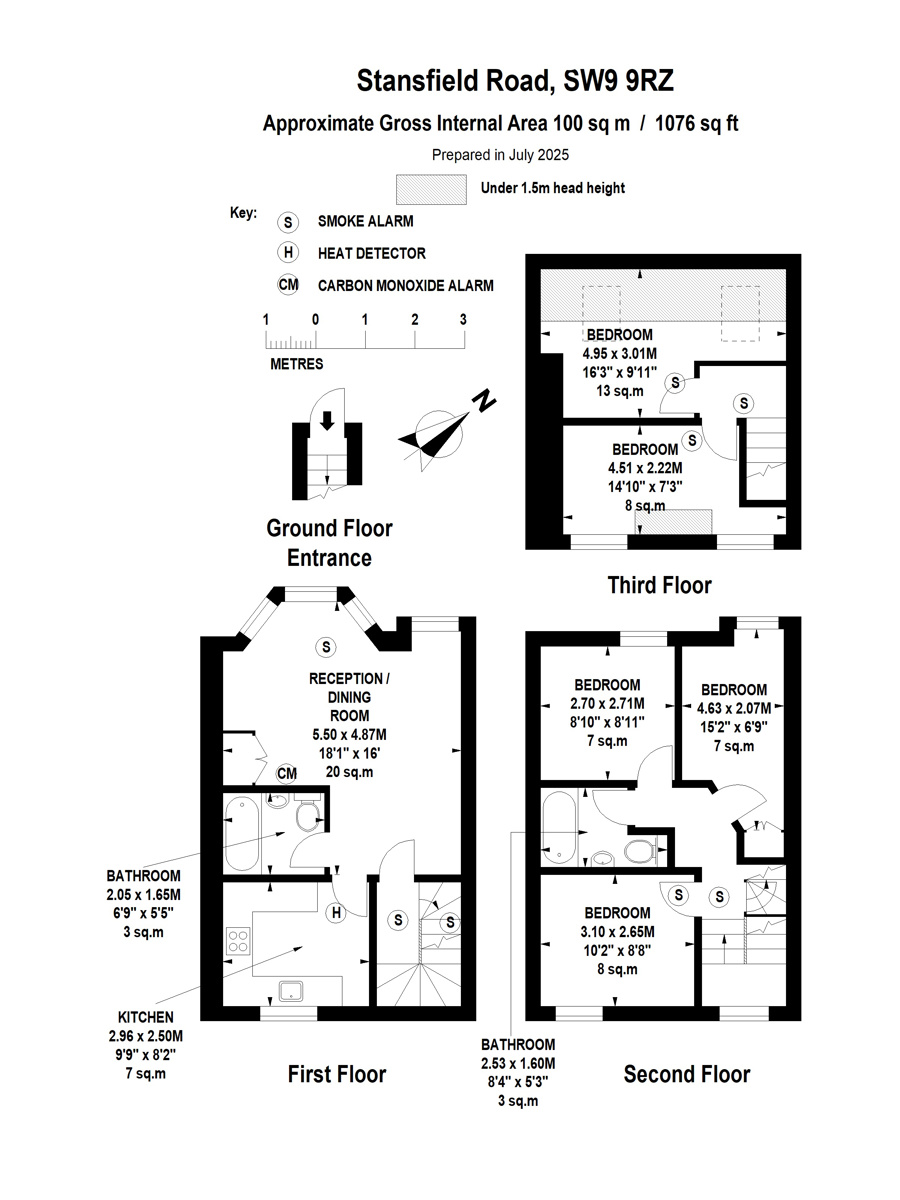 Top Floor Flat 30, Stansfield Road, London floorplan