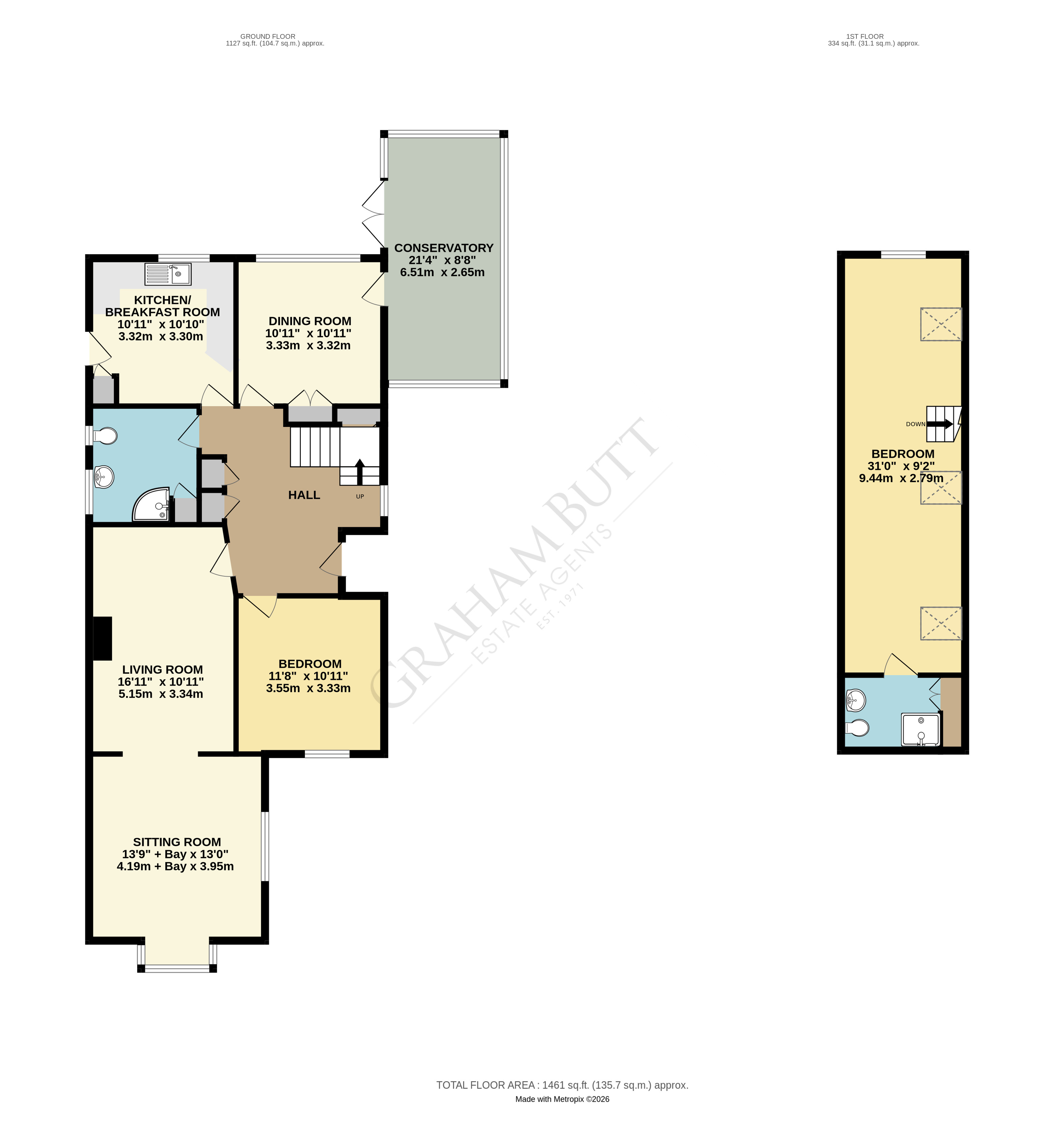 1, Plantation Way, West Sussex floorplan