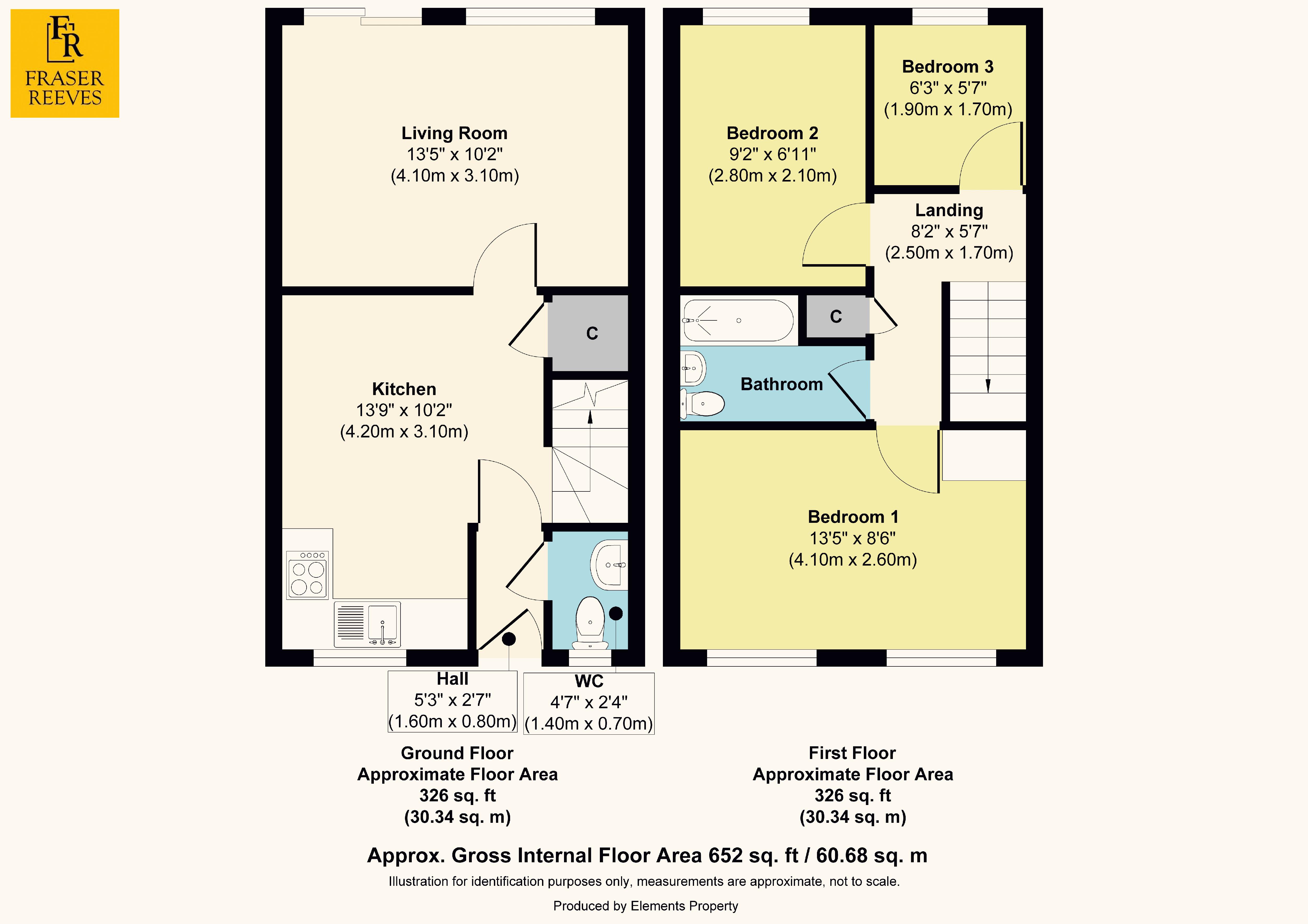 3, Charmouth Close, Newton-Le-Willows floorplan