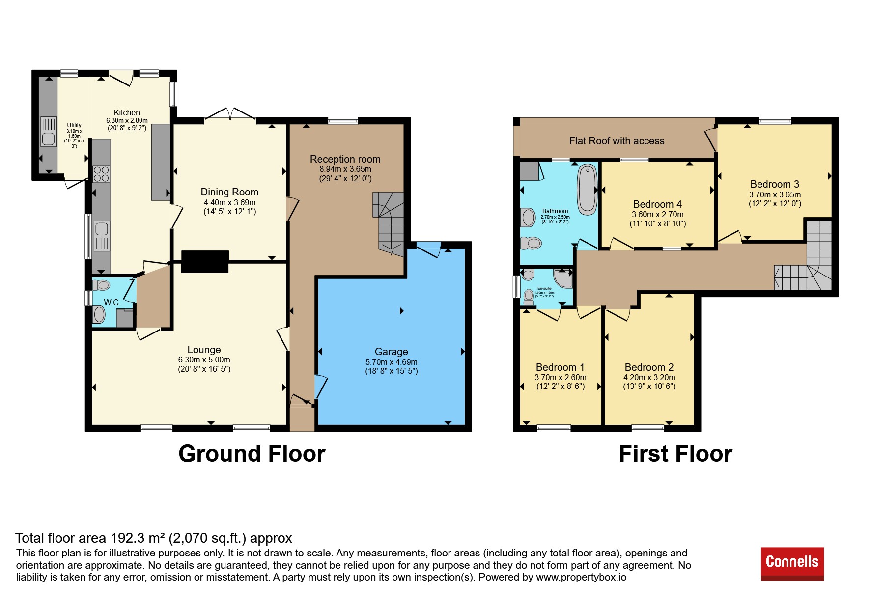 70, Mountnessing Road, Billericay floorplan