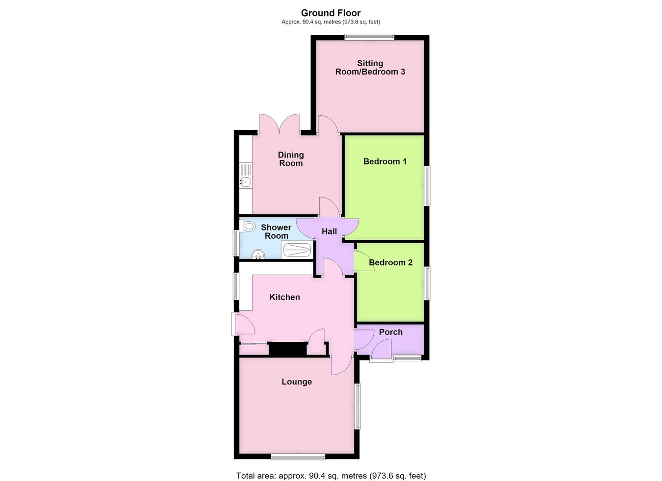 17, Monteith Crescent, Boston floorplan