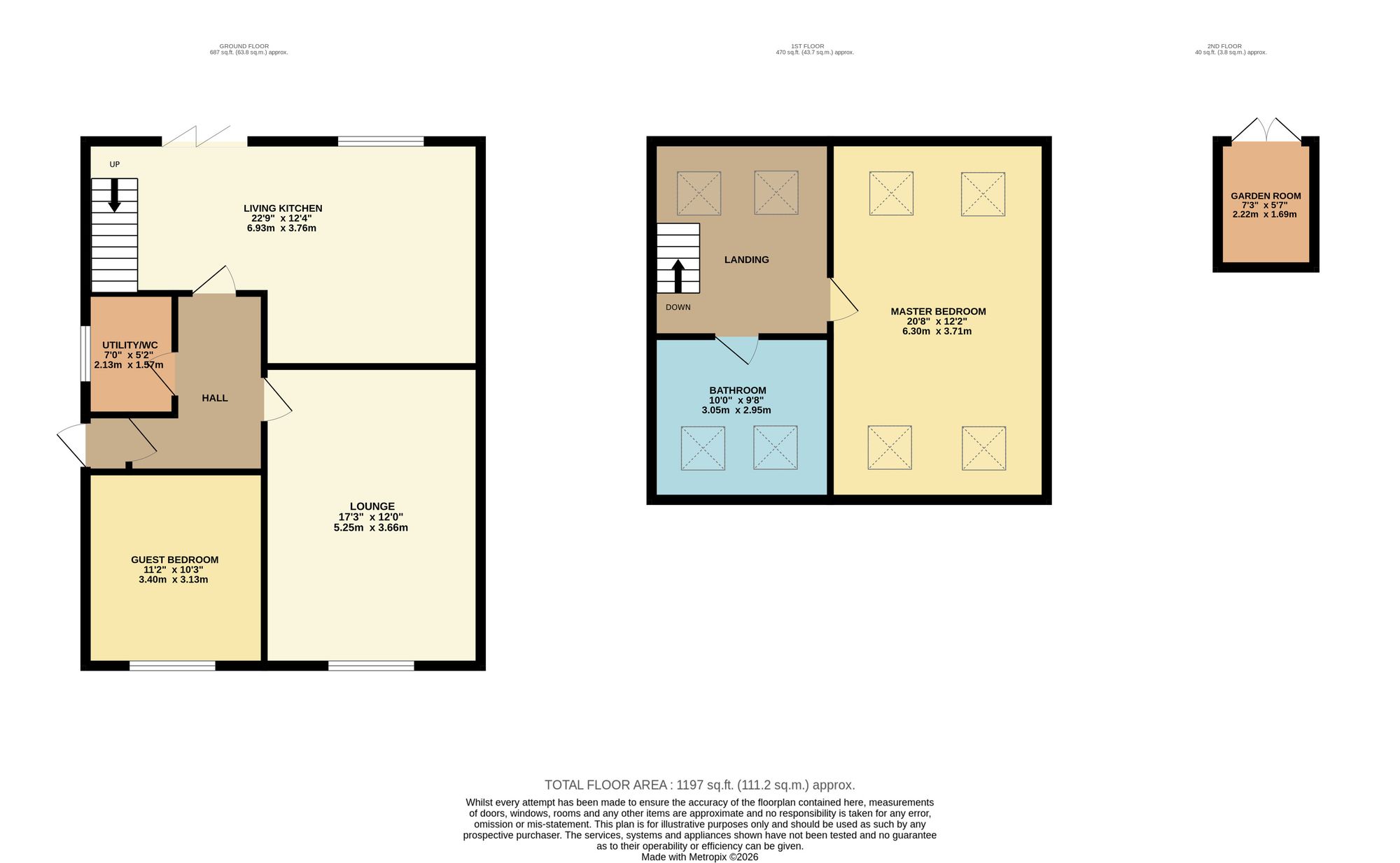 52 Clifton Drive, Manchester floorplan