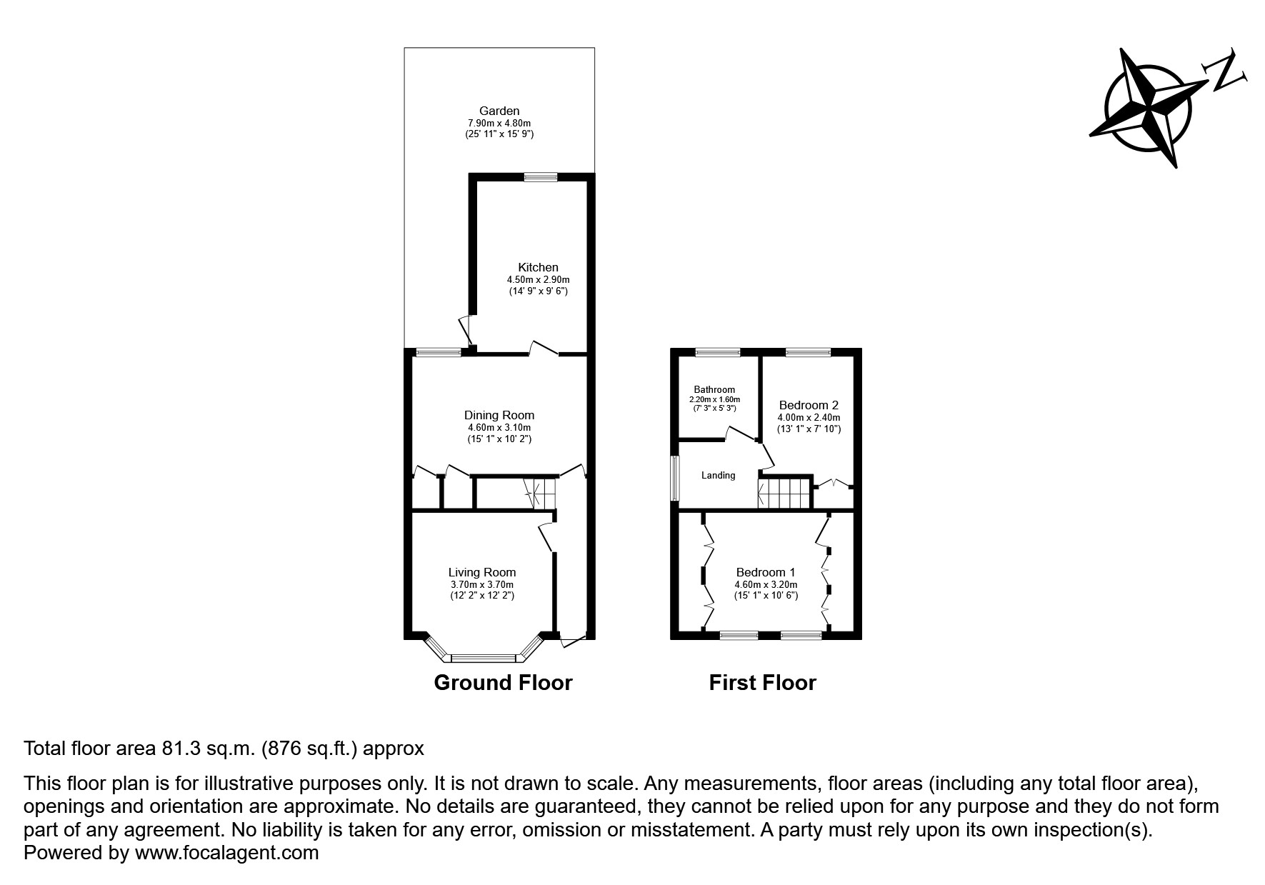 Balfour Road, Northfields, London W13, 2 bedroom terraced house for
