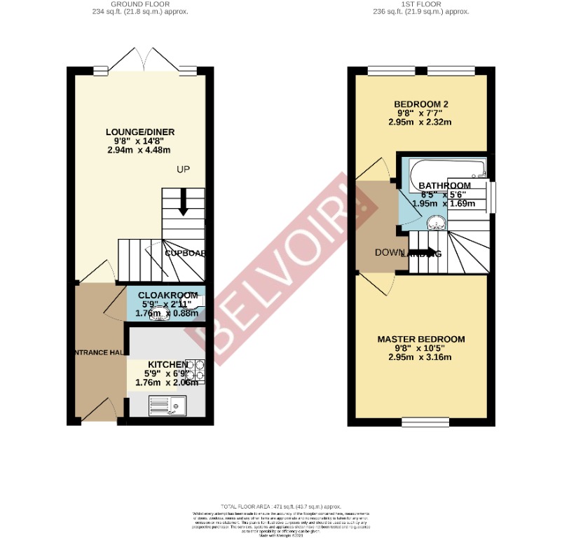 3, Kempe Mews, Tilehouse Street, Hitchin floorplan