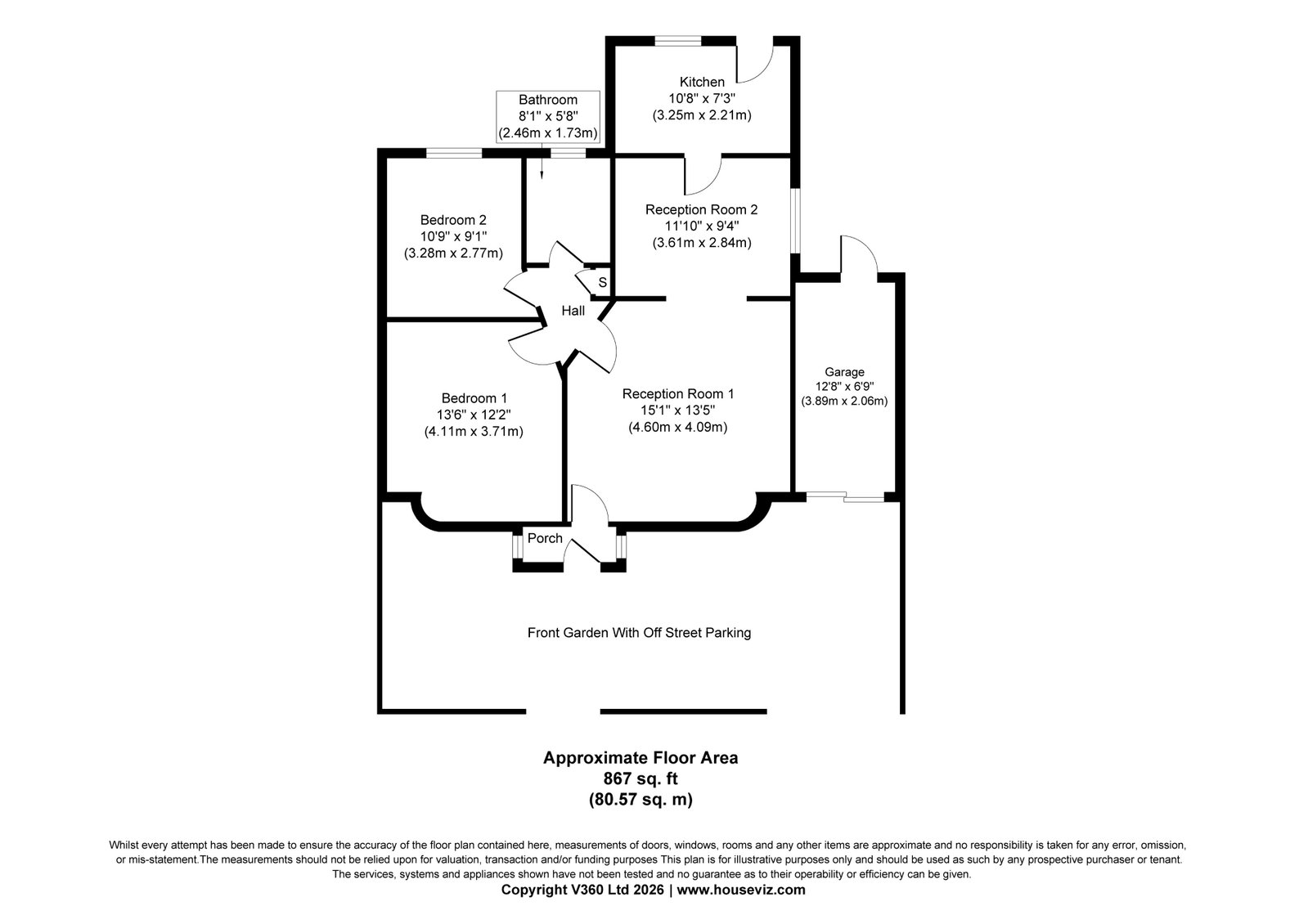 35, Rannock Avenue, London floorplan