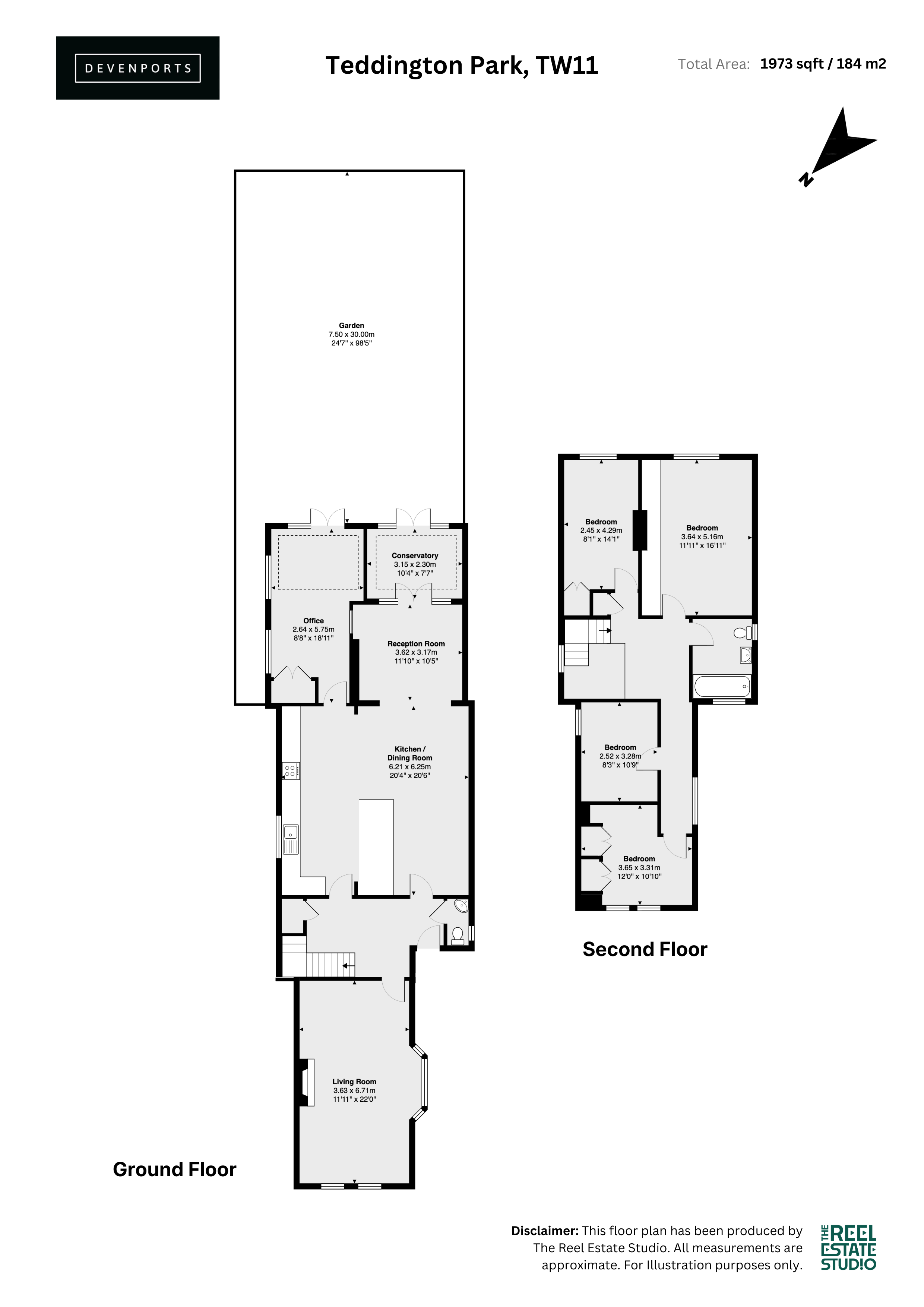 24, Teddington Park, Teddington floorplan