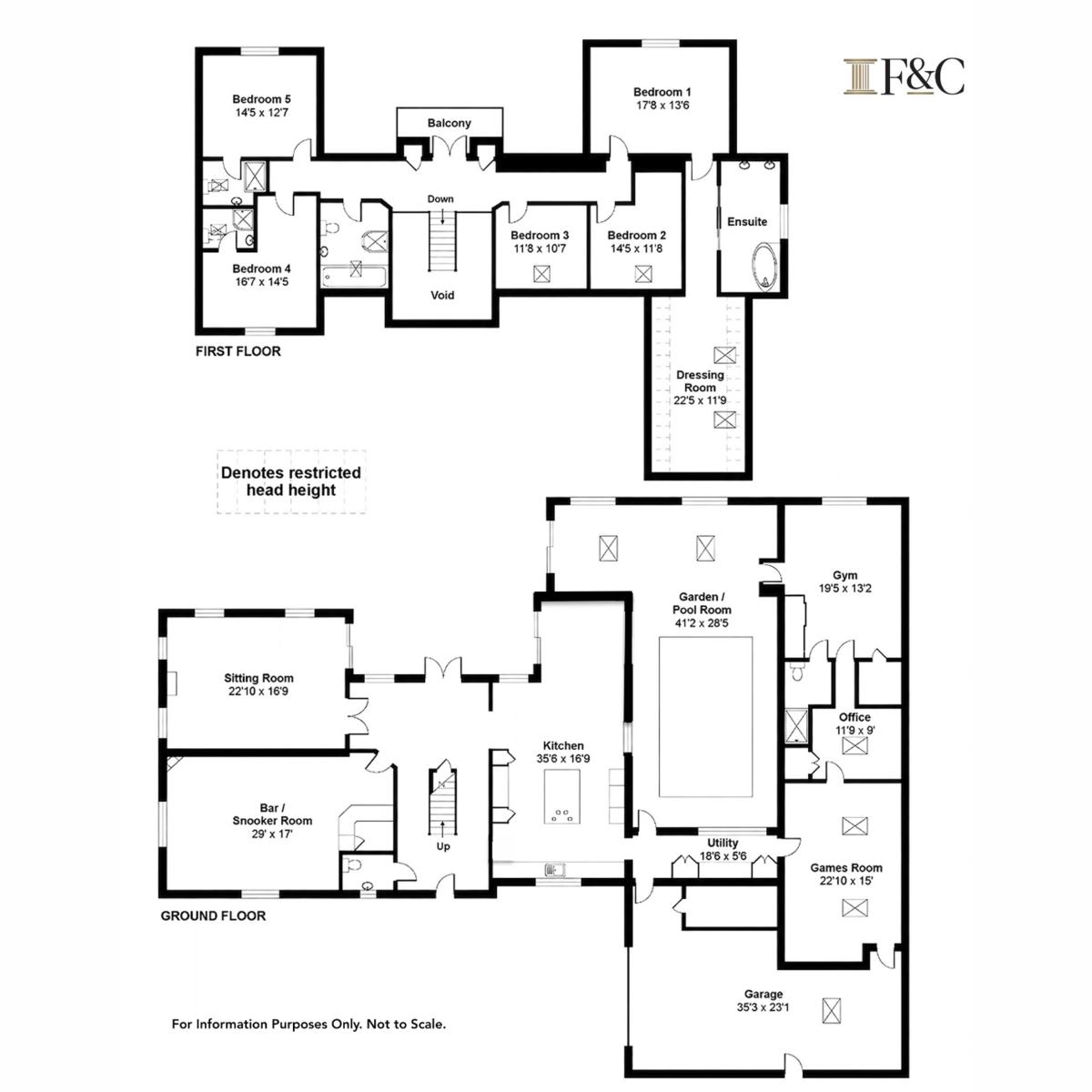 The Old Orchard, Upper School Lane, Truro floorplan