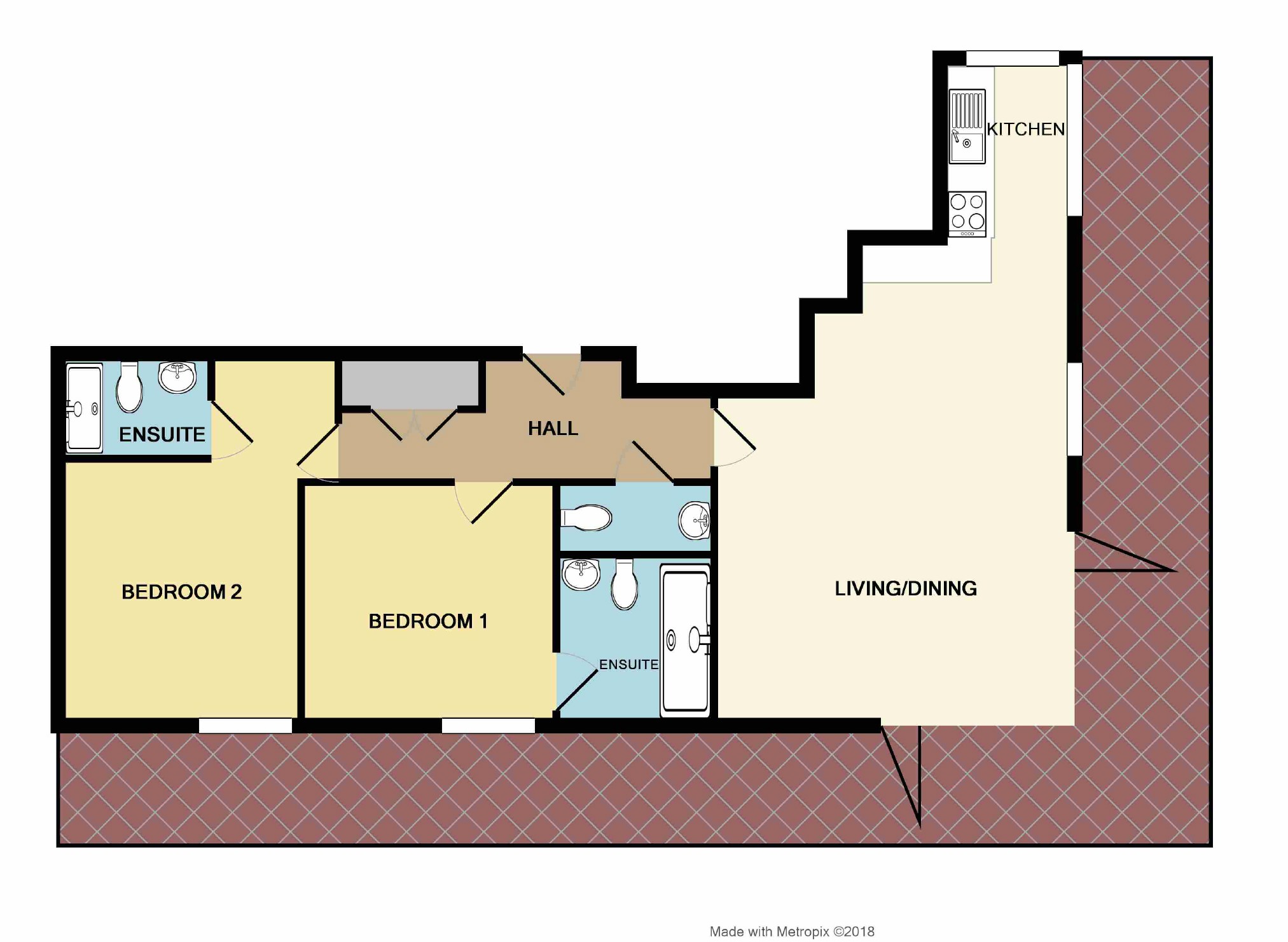 2 Bedrooms Flat for sale in Chalkwell Park House, Westcliff-On-Sea, Essex SS0