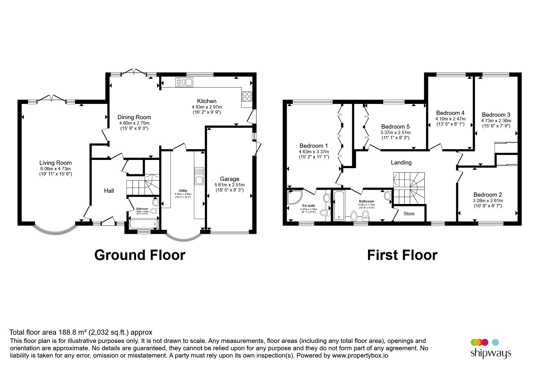 1a, Church Walk, Stourport-On-Severn floorplan