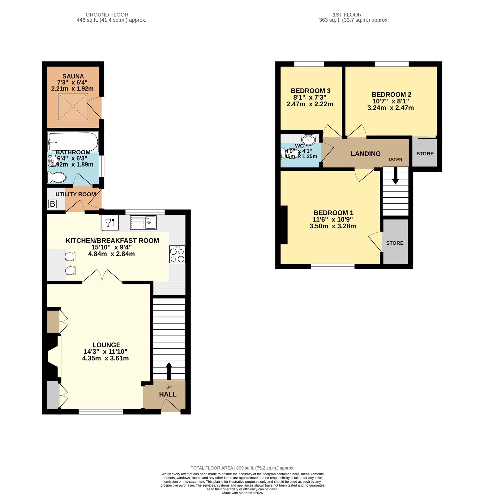 43, Mount Pleasant, Newport Pagnell floorplan