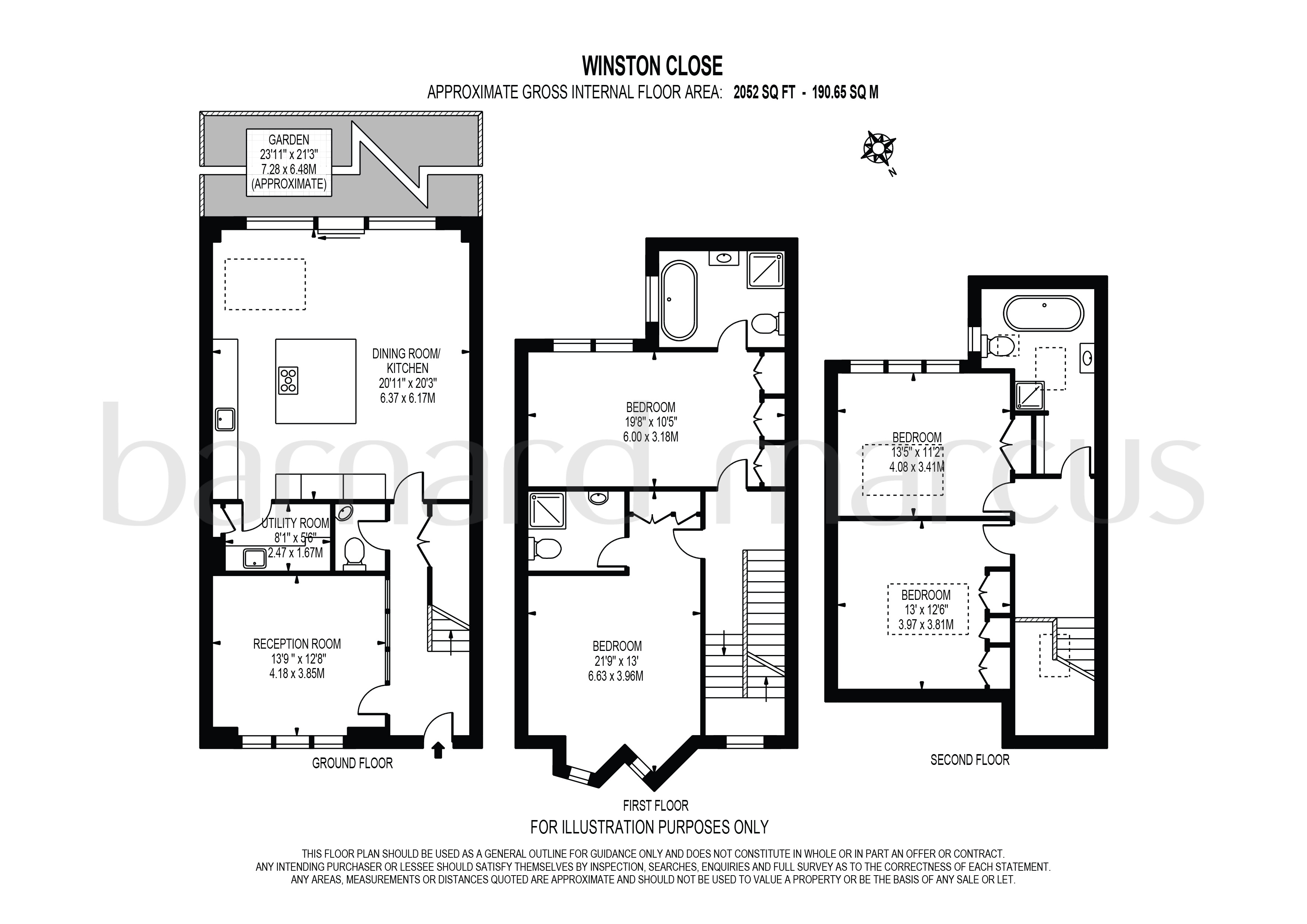 4, Winston Close, LONDON floorplan