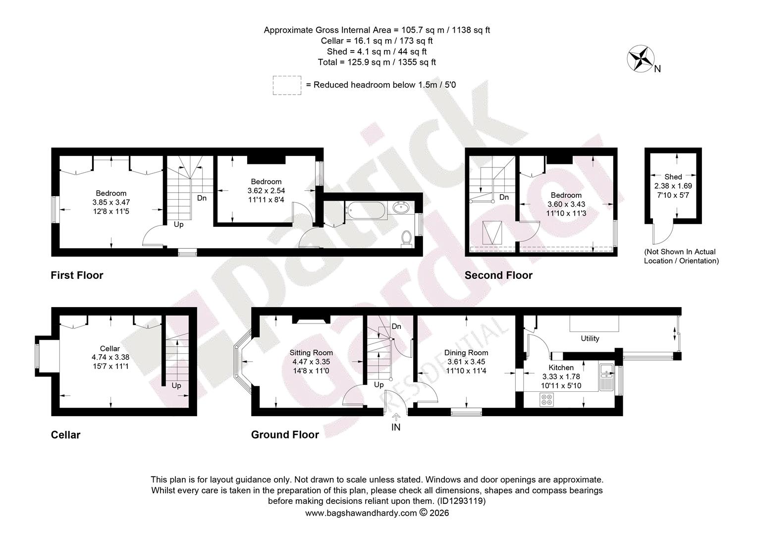 94, Rothes Road, Dorking floorplan