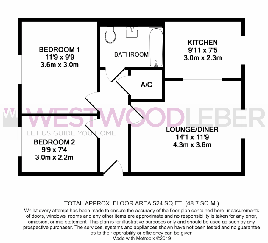 2 Bedrooms Flat to rent in Station Road, Ware SG12