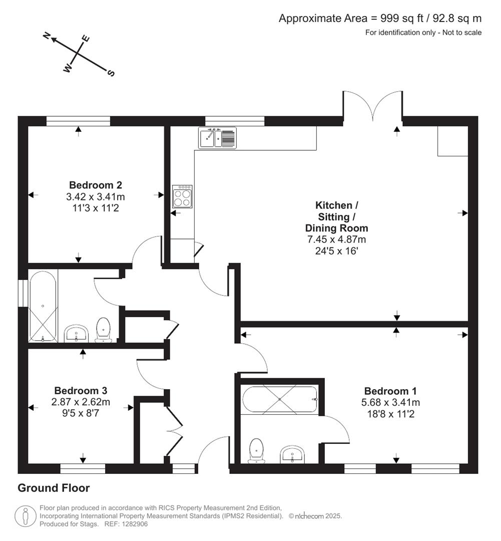 Wild Bank Cottage, Bideford floorplan