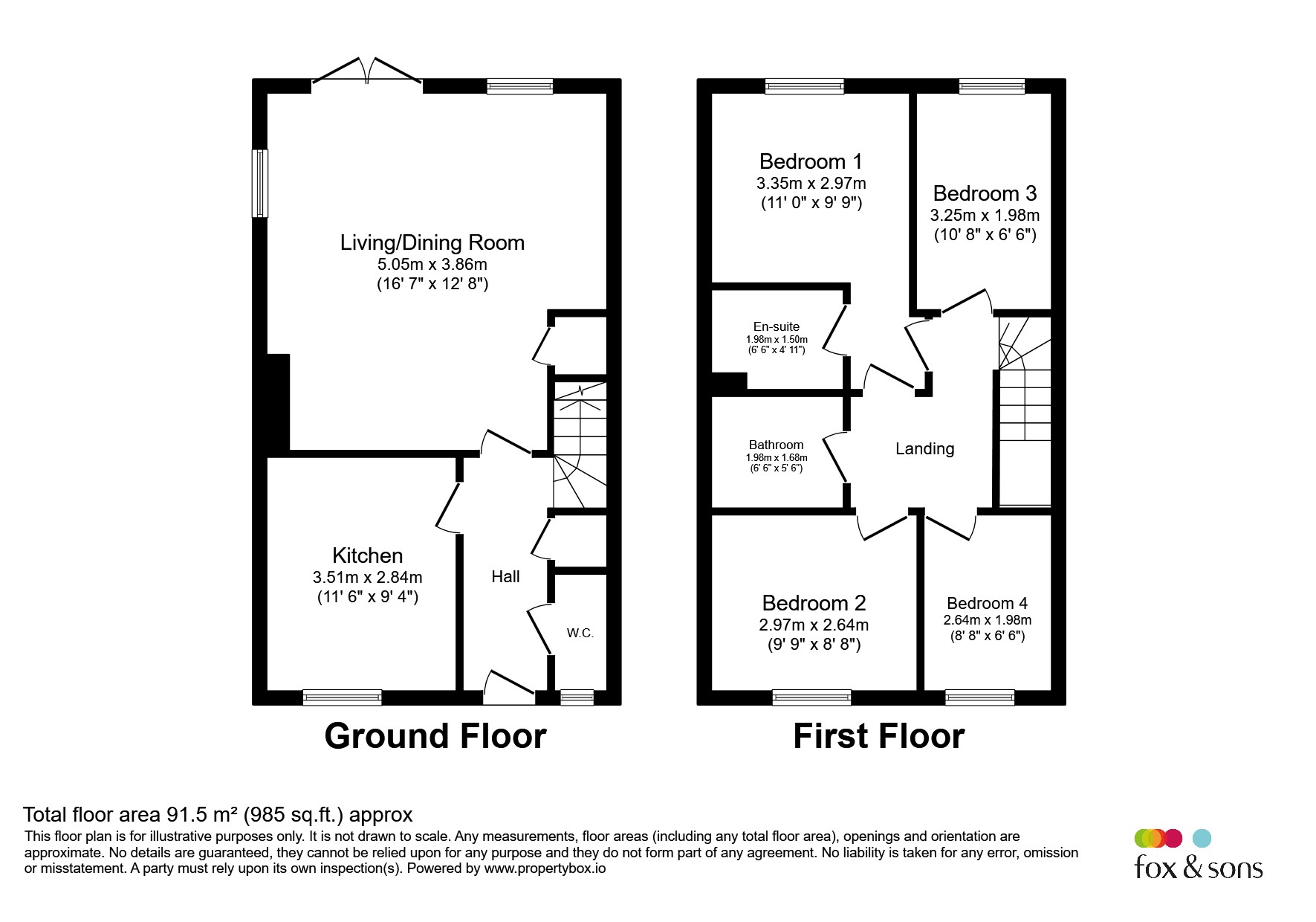 22, Charter Road, Axminster floorplan