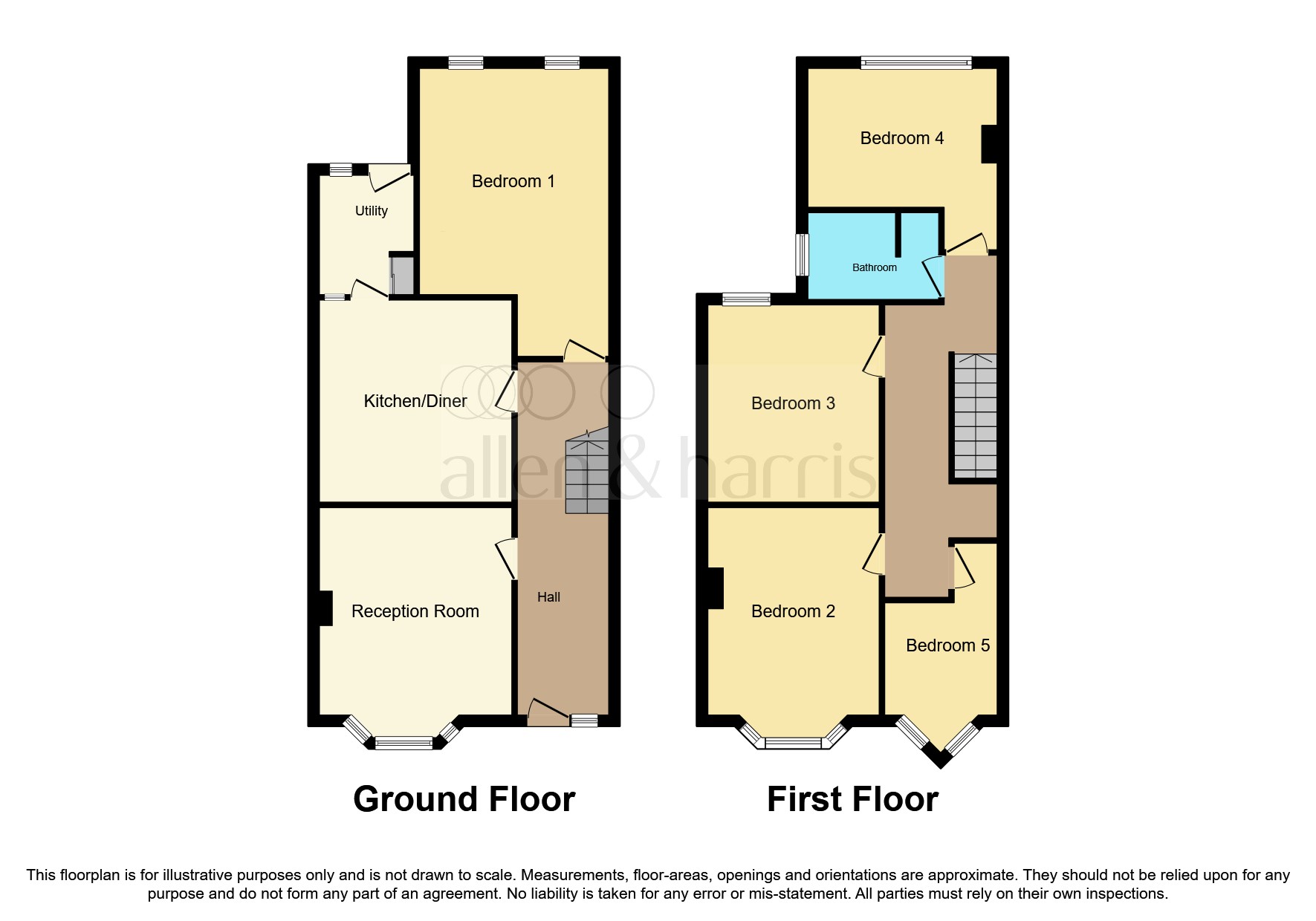 45, Africa Gardens, Cardiff floorplan