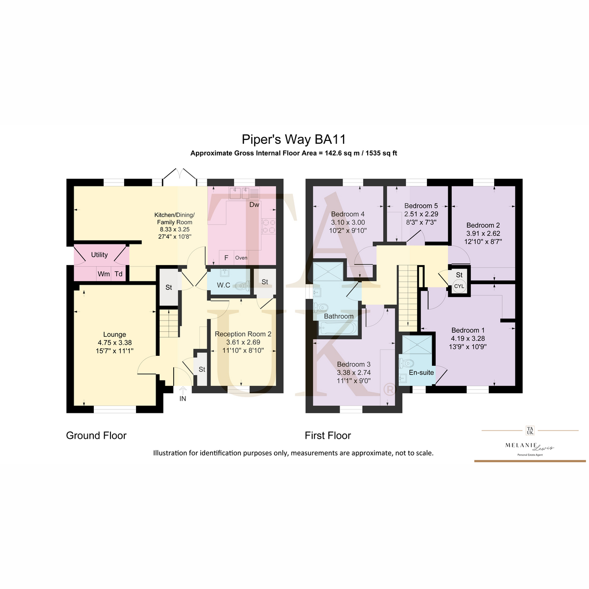 1, Piper's Way, Frome floorplan