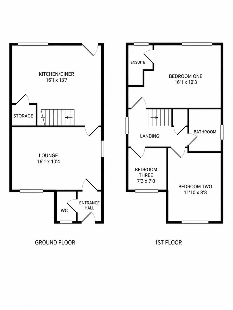 29, Highfell Rise, Keighley floorplan