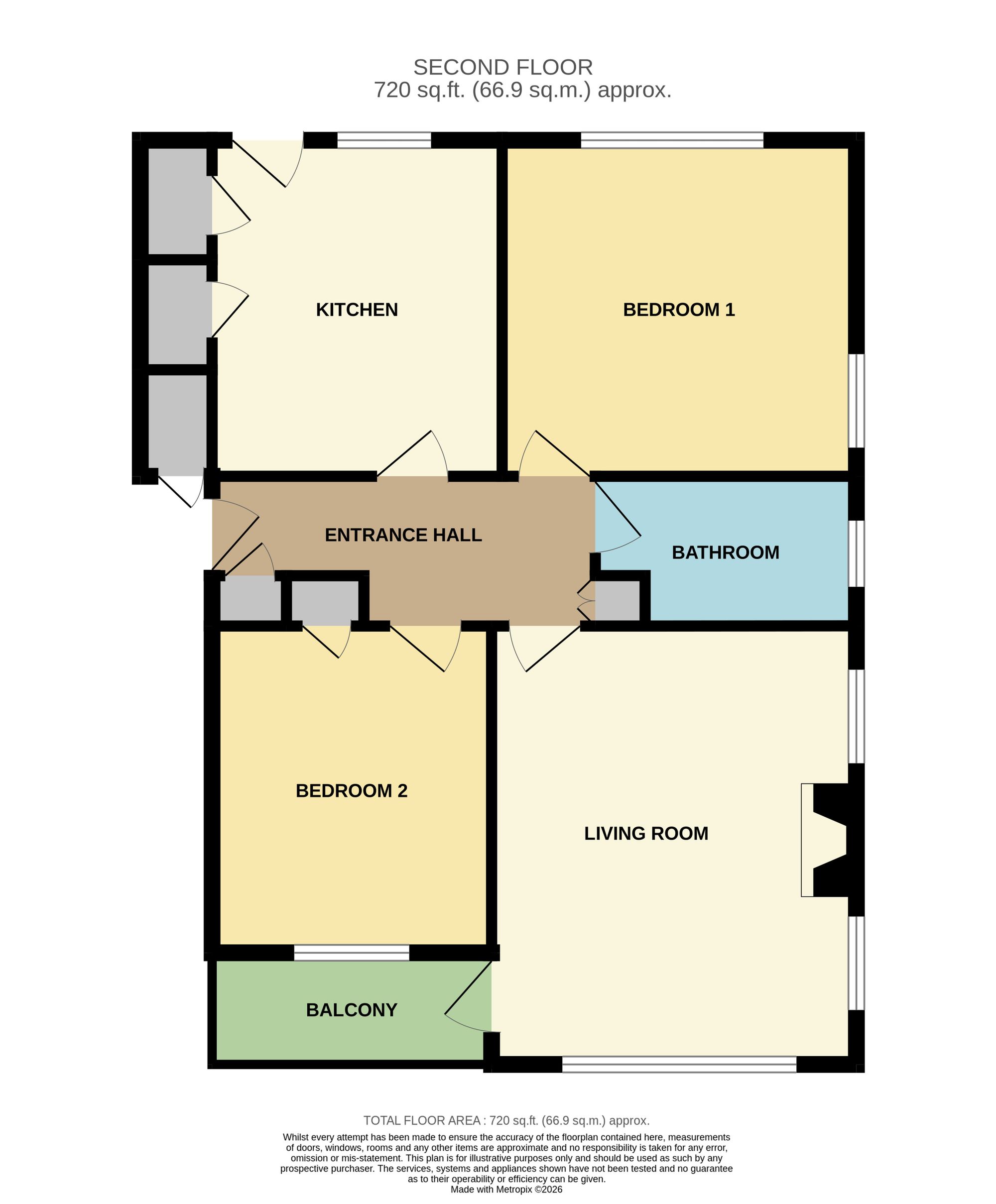 6 Bedale Court Givendale Road, Scarborough floorplan
