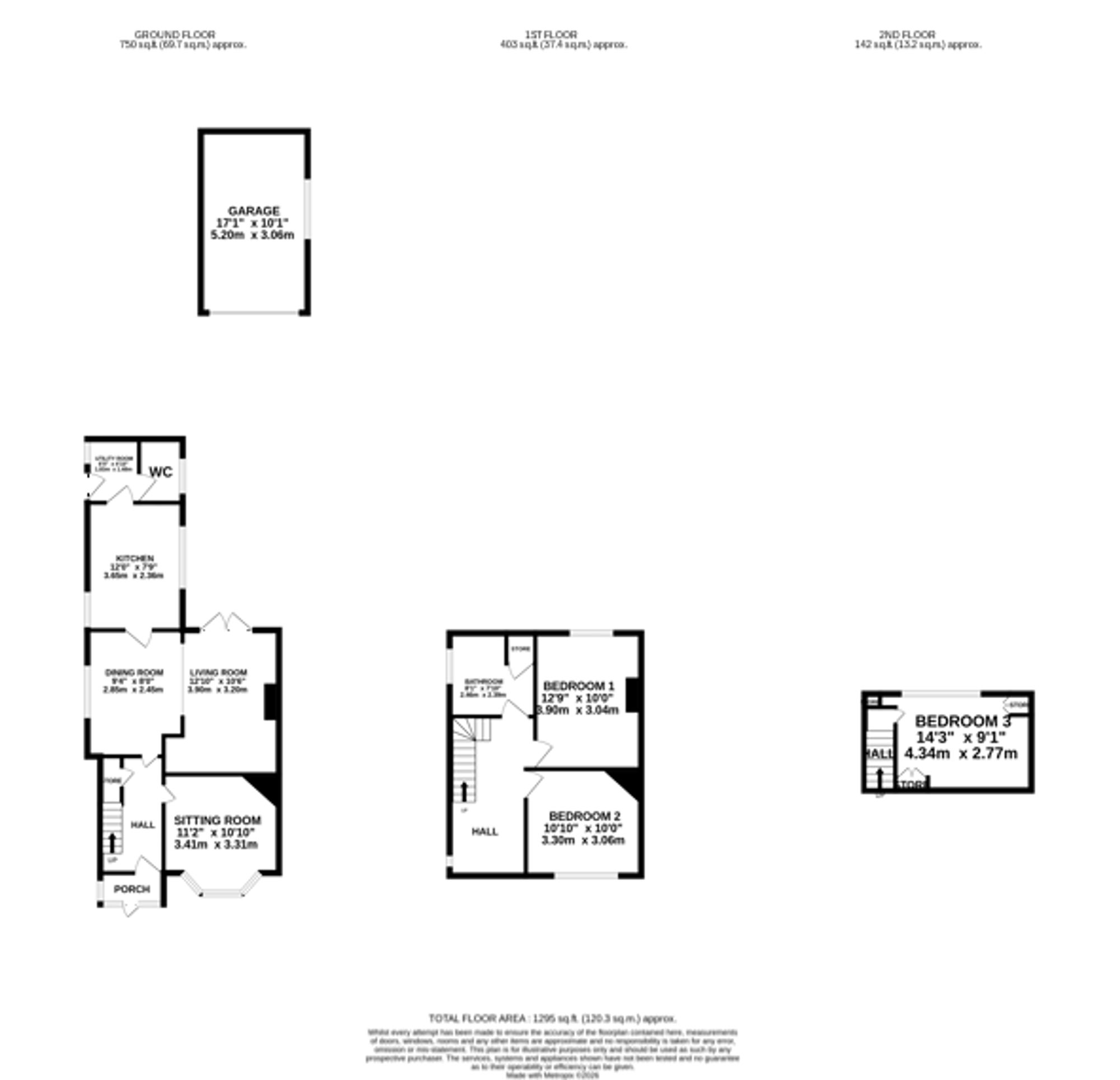 39 Park Drive, Stoke-On-Trent floorplan
