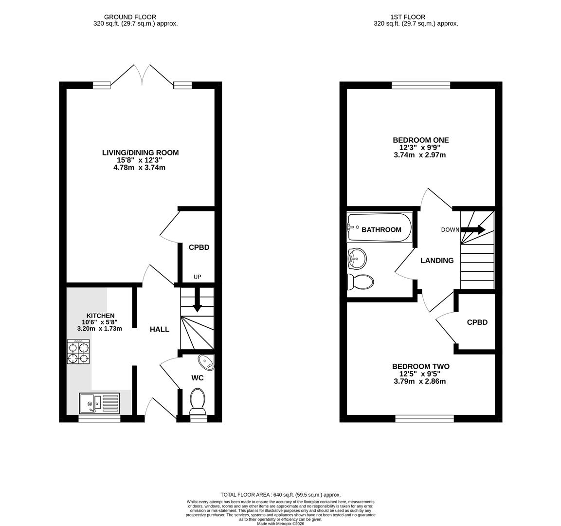 86, Spinners Road, Brockworth floorplan