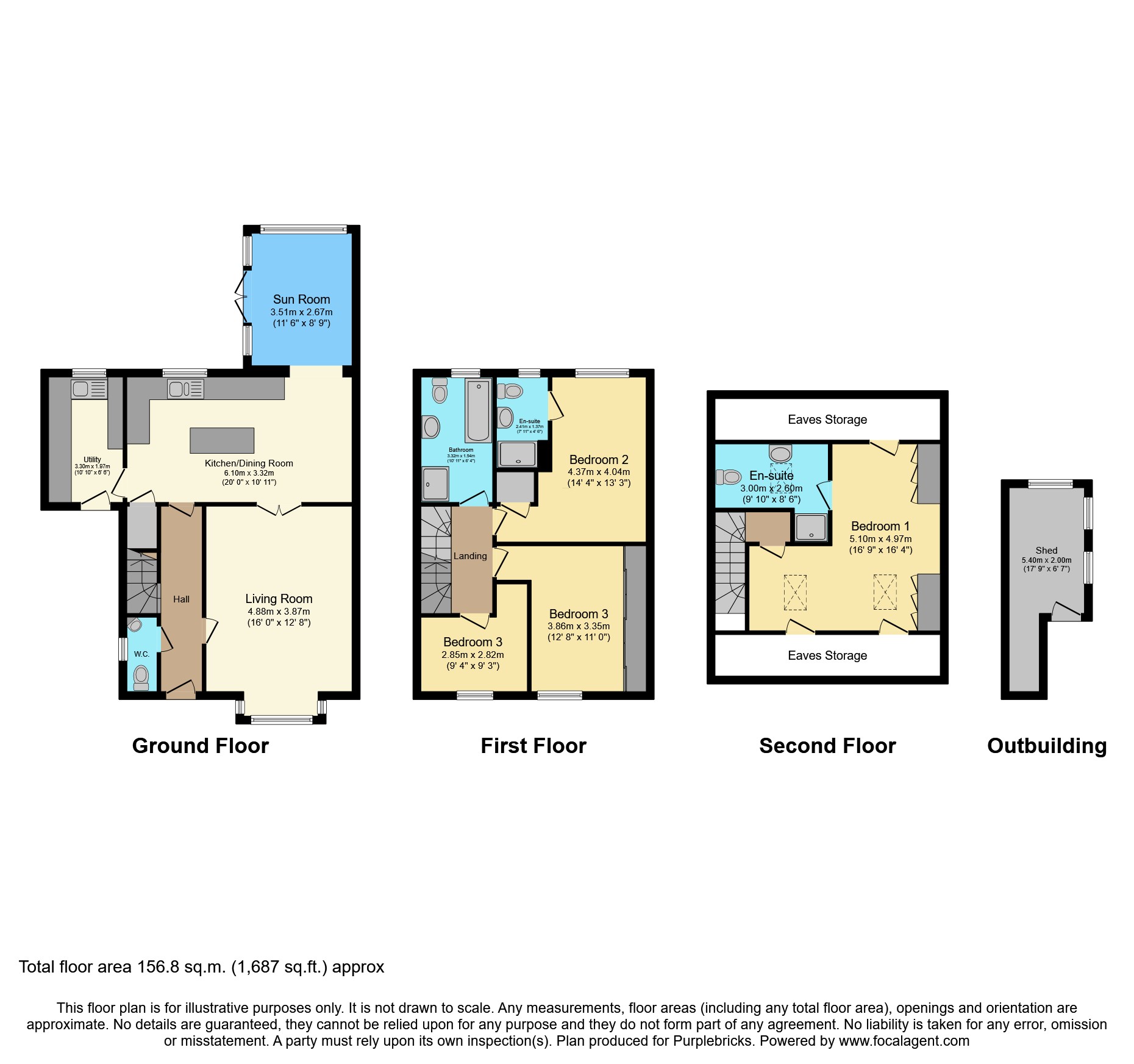 86, Glanaman Road, Aberdare floorplan