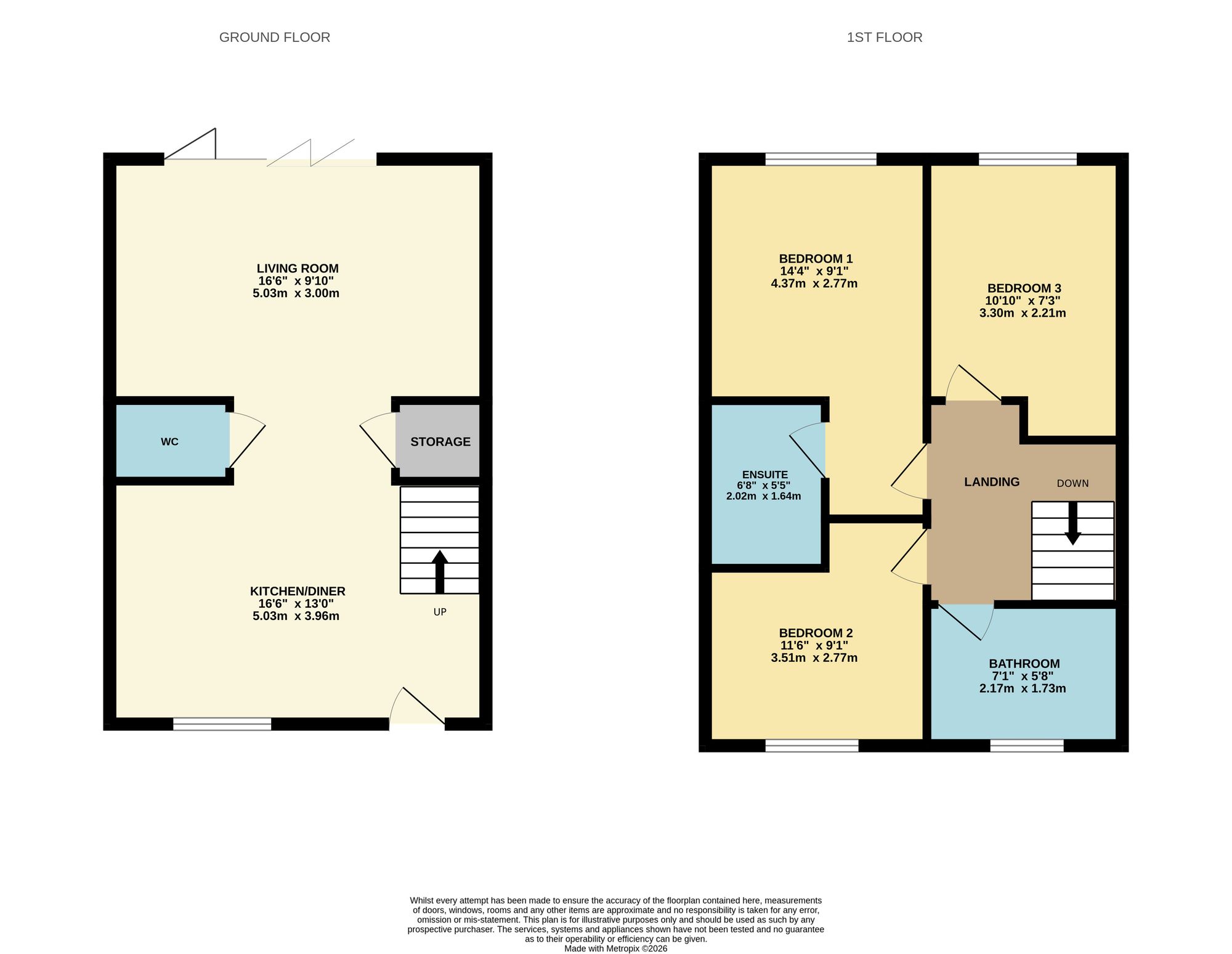 36, Rosebay Gardens, Mansfield floorplan