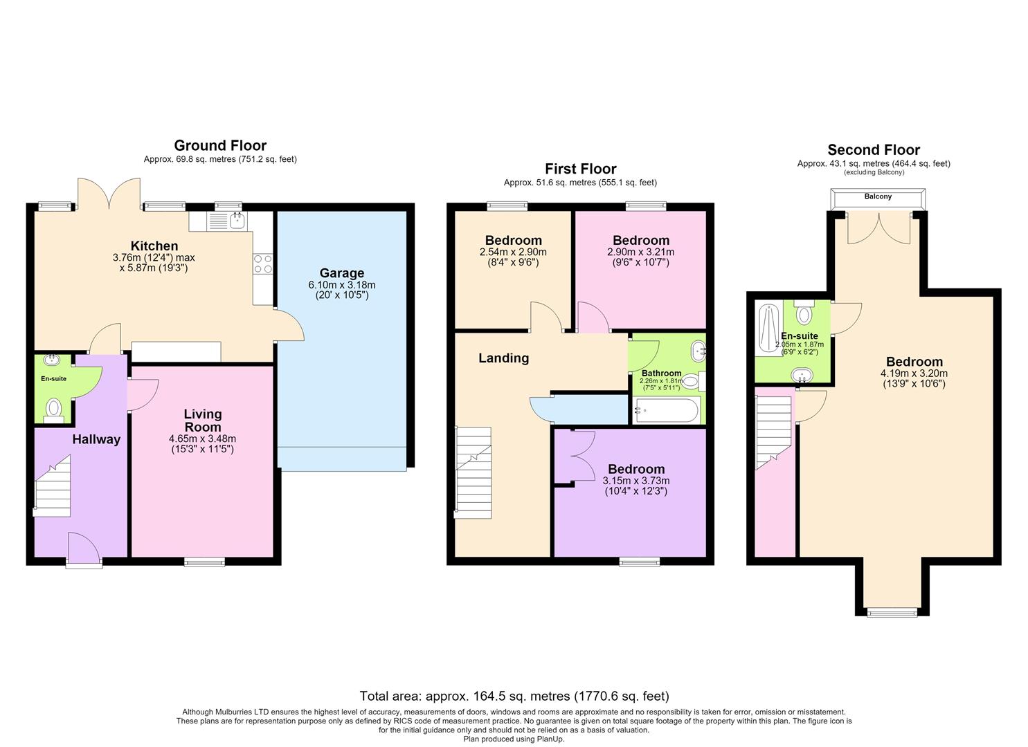 6, Lakeside Avenue, Kings Langley floorplan