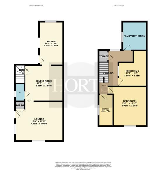 8, North Road, Northampton floorplan