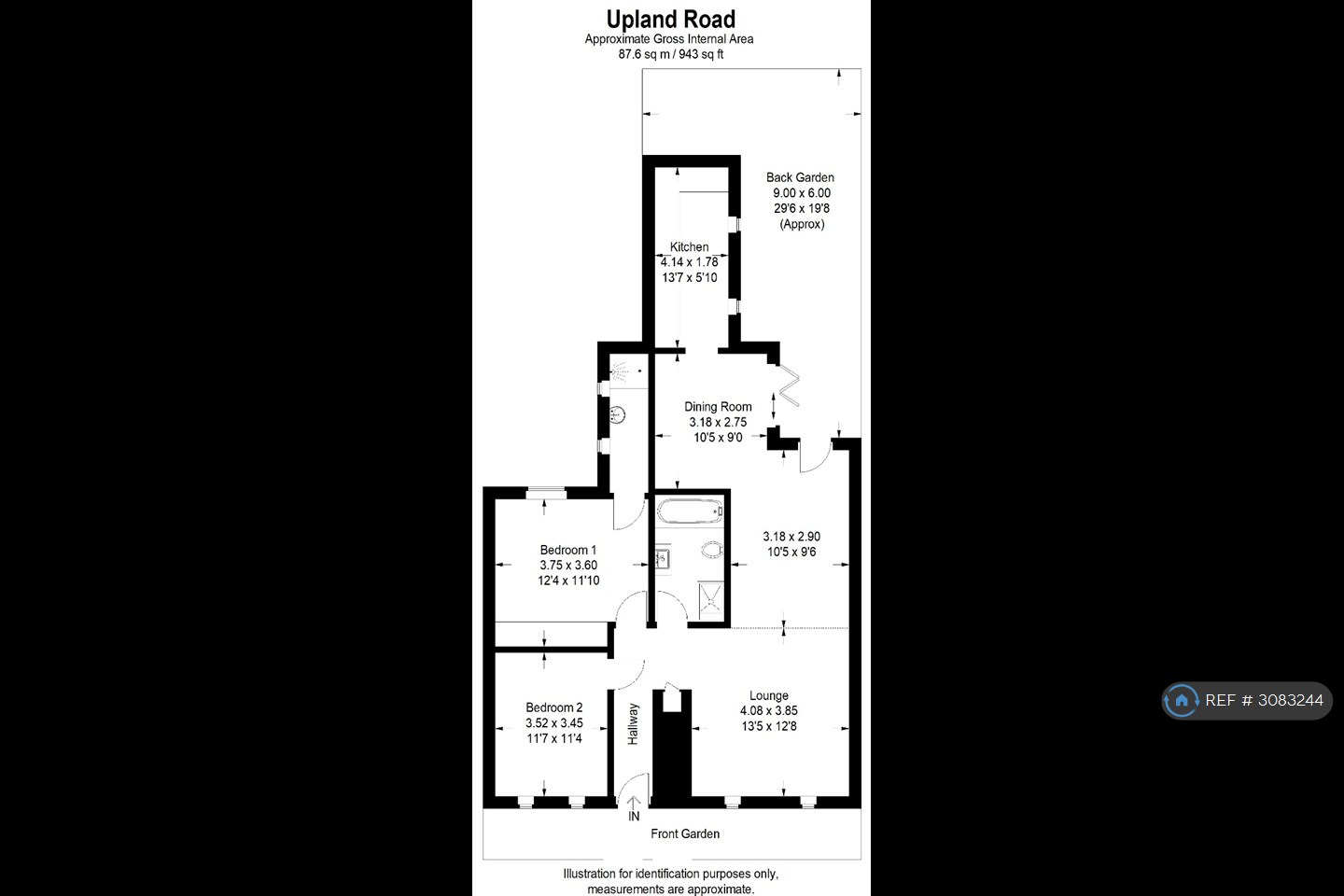 East Dulwich, London floorplan