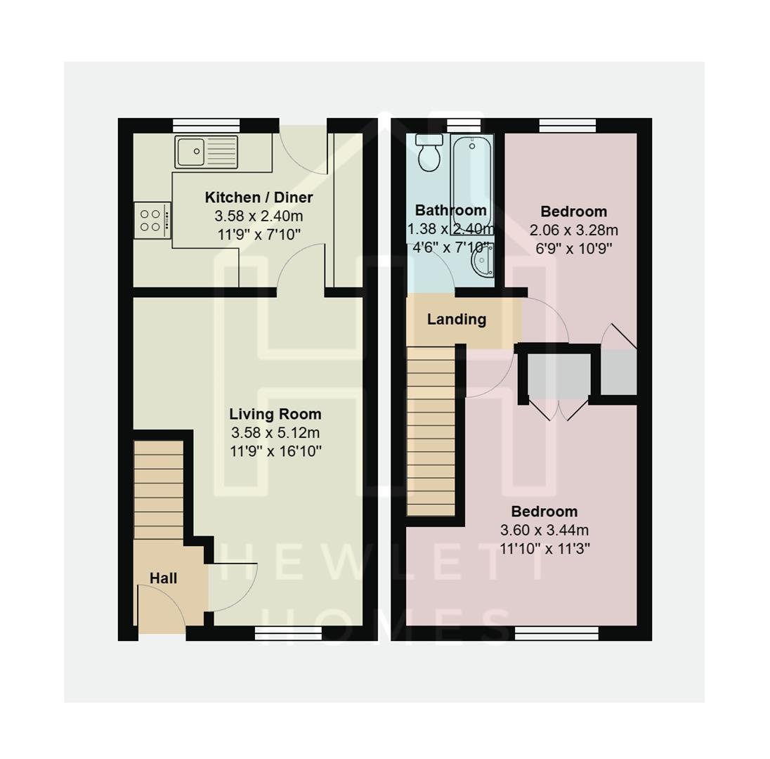 86, The Barrows, Weston-Super-Mare floorplan