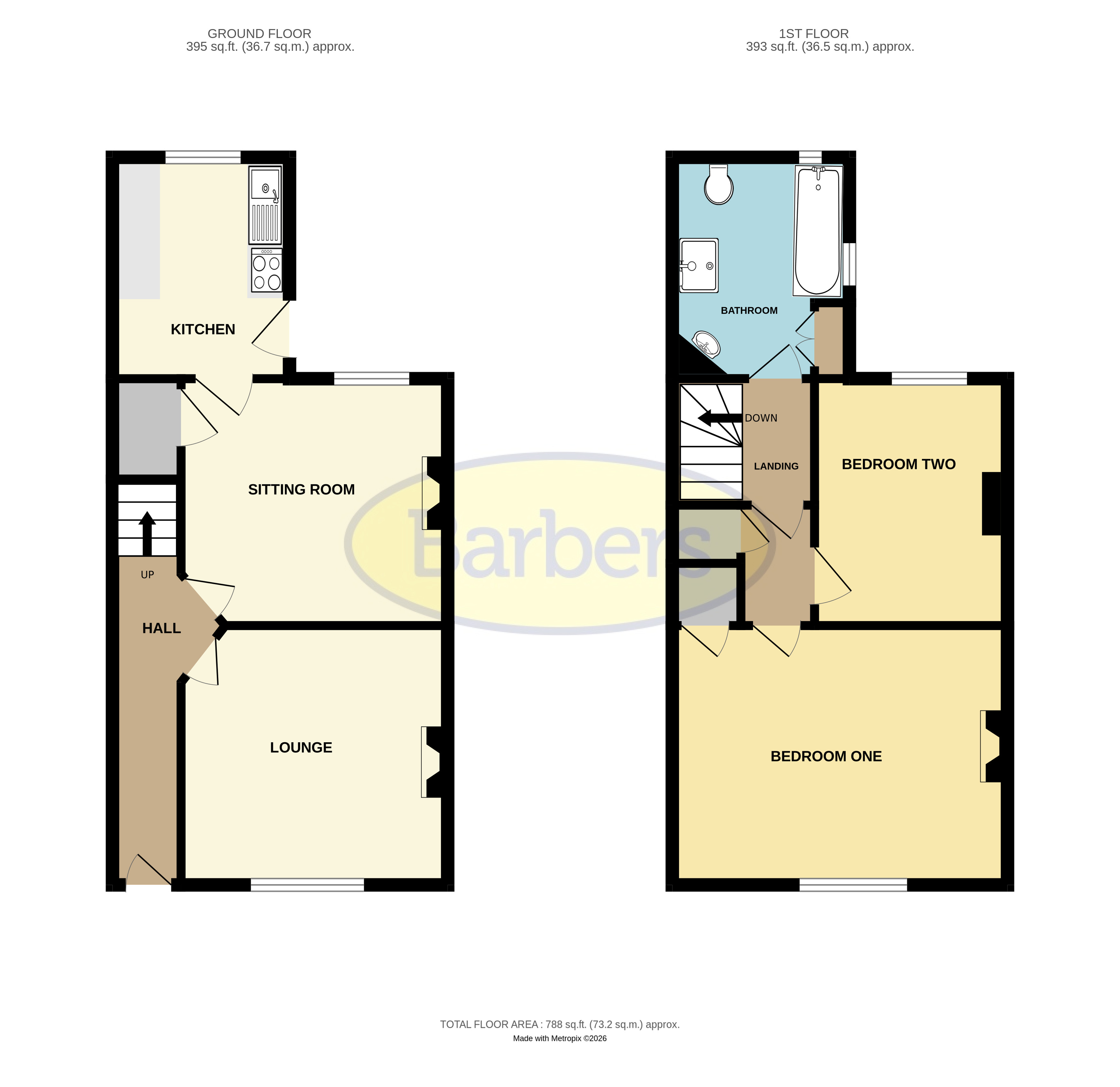 72, Manor Road, Telford floorplan