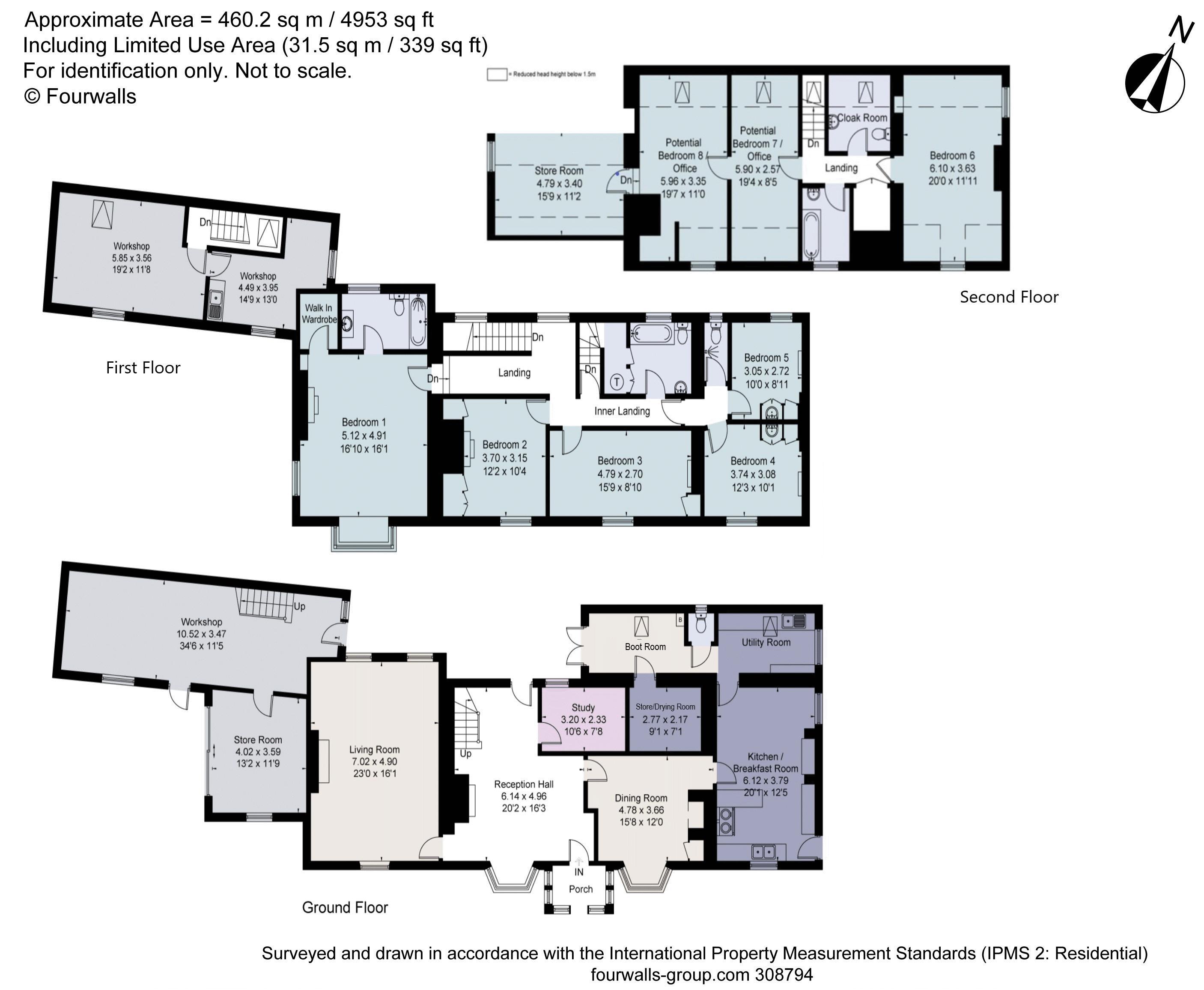 RossOnWye HR9, 6 bedroom property for sale 64462747