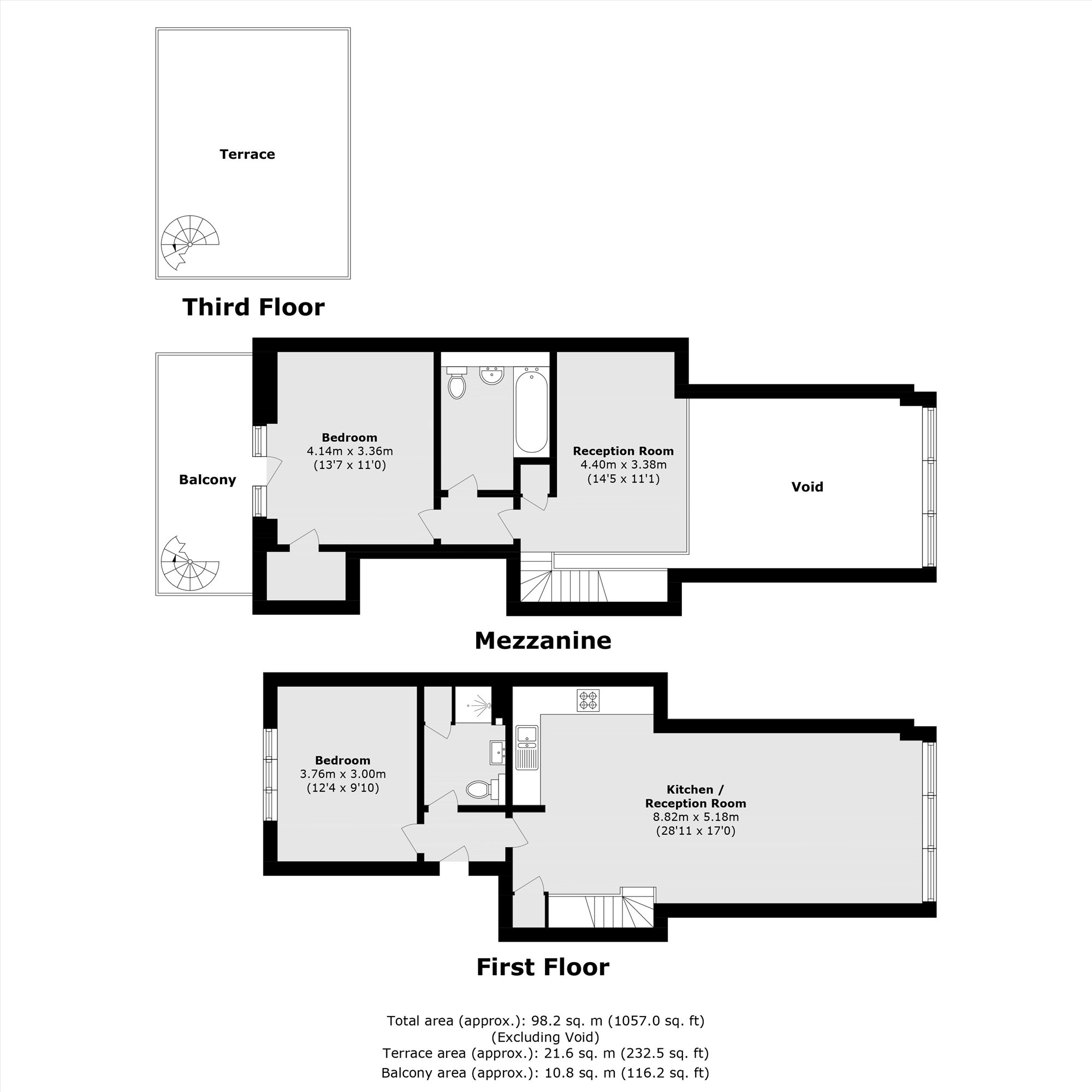Flat 2, Foyer Apartments, 2, Malwood Road, London floorplan