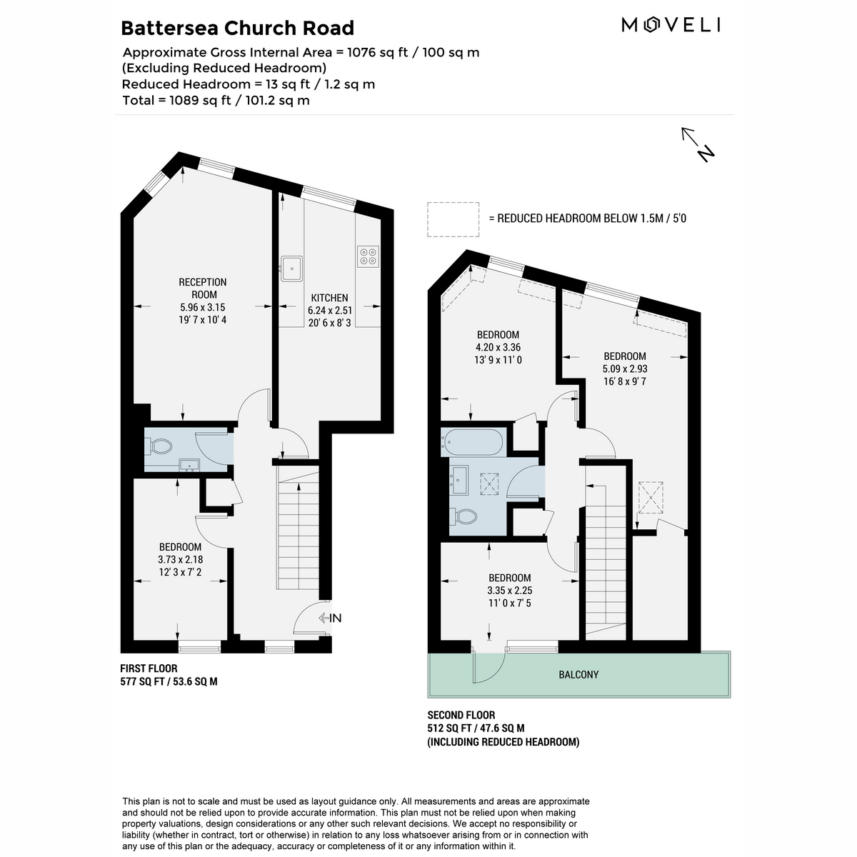 Battersea Church Road, London floorplan