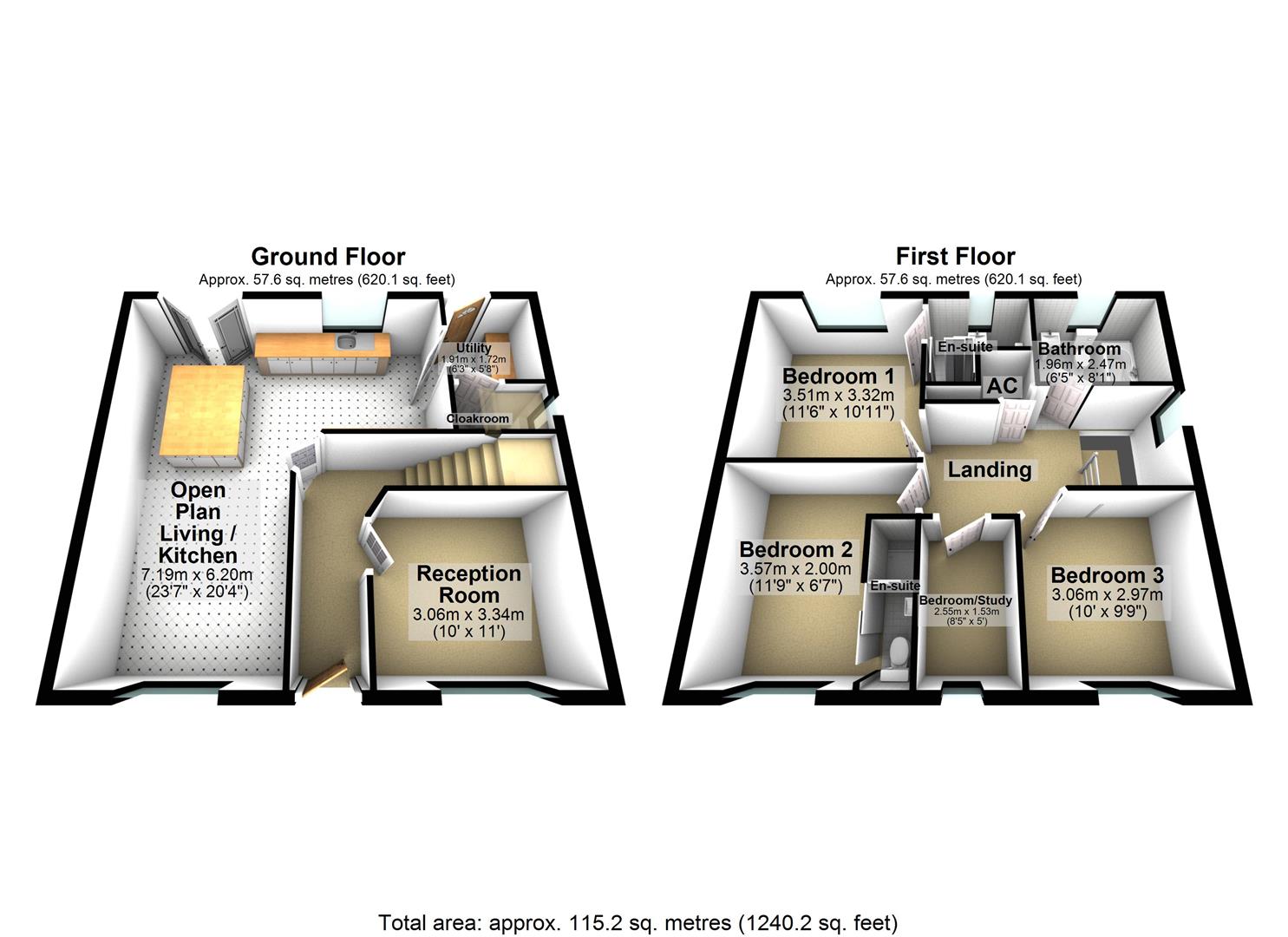 14, Ffordd Y Meillion, Llanelli floorplan