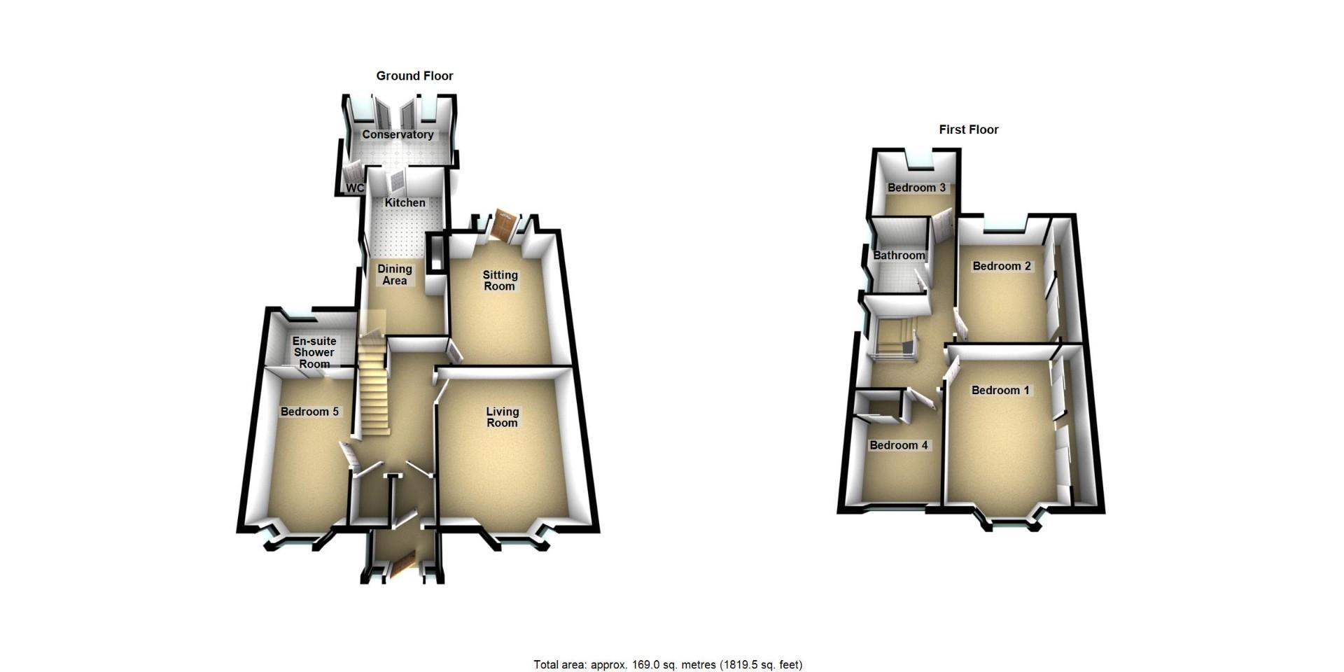 17, Ventnor Avenue, Newcastle Upon Tyne floorplan