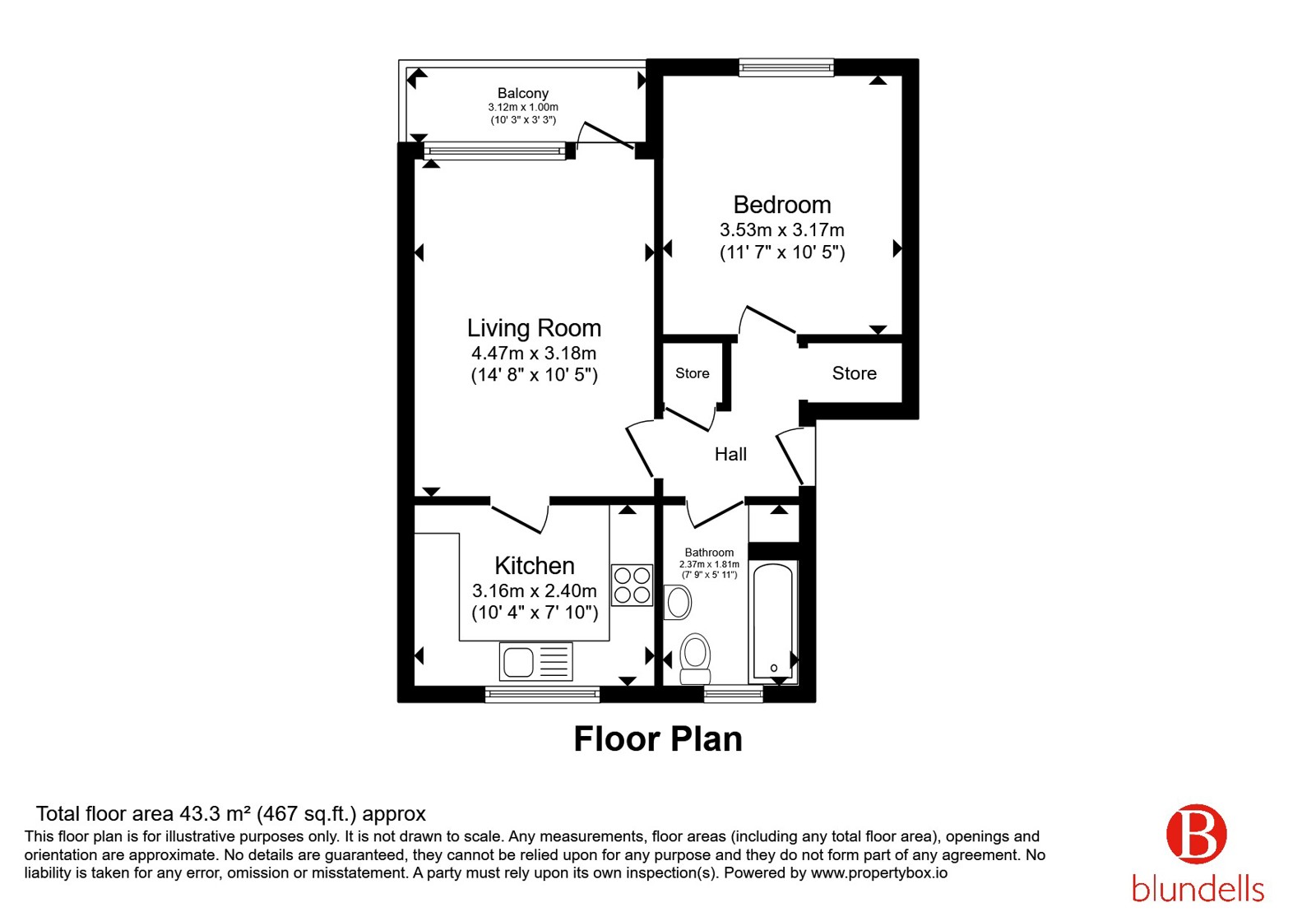 102A,, Occupation Lane, Sheffield floorplan