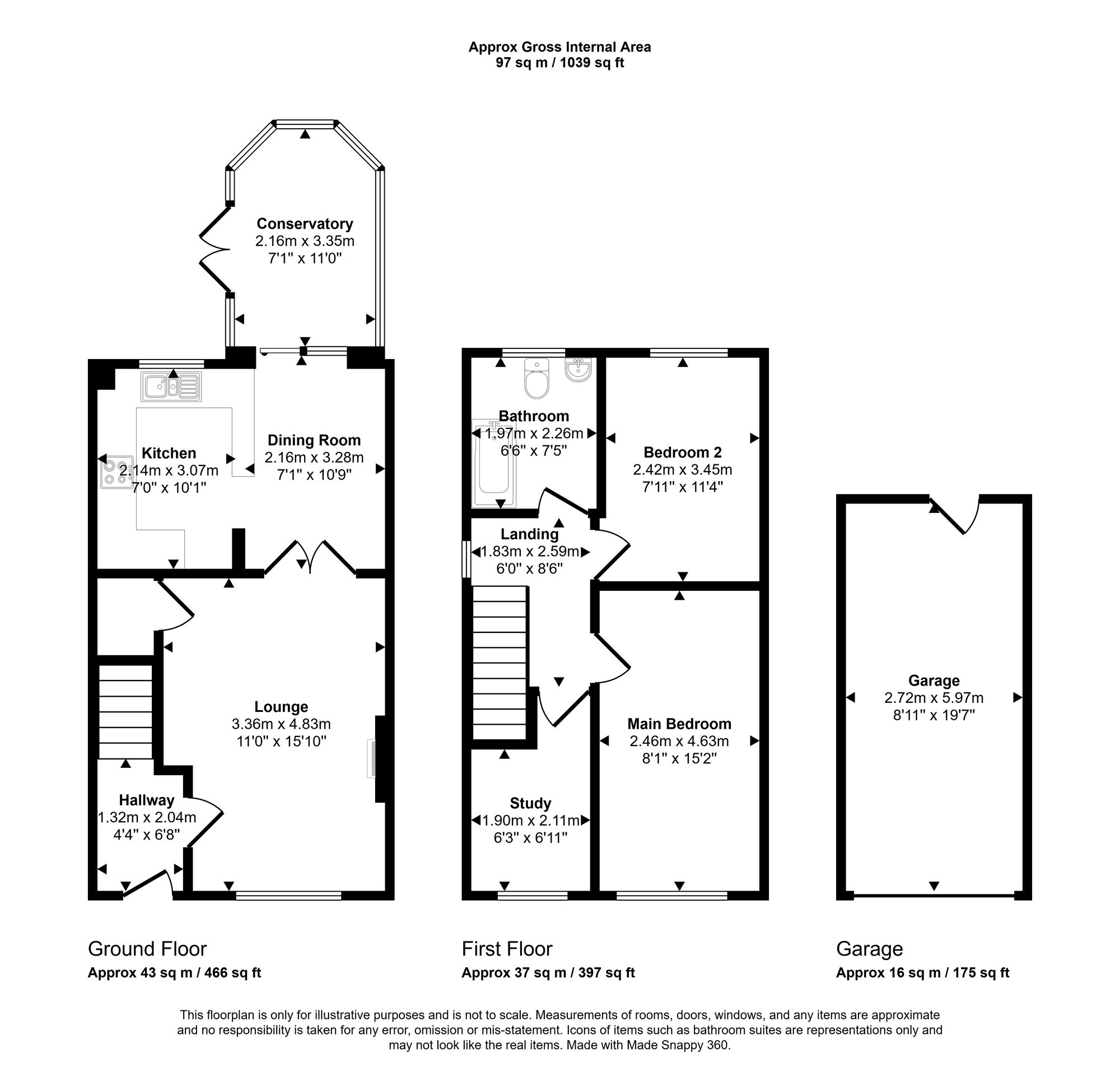 8 Abbey Court, Wigan floorplan