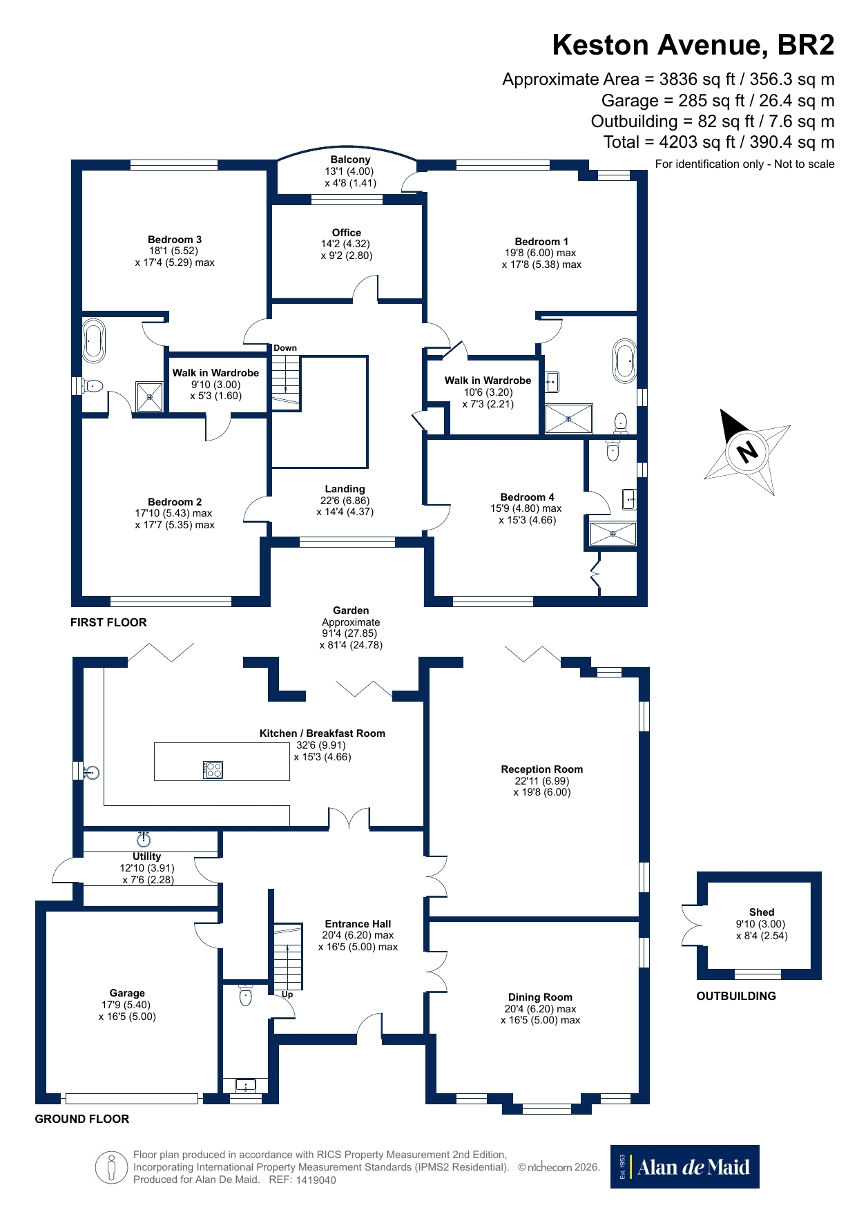 Corners,, Keston Avenue, Keston floorplan