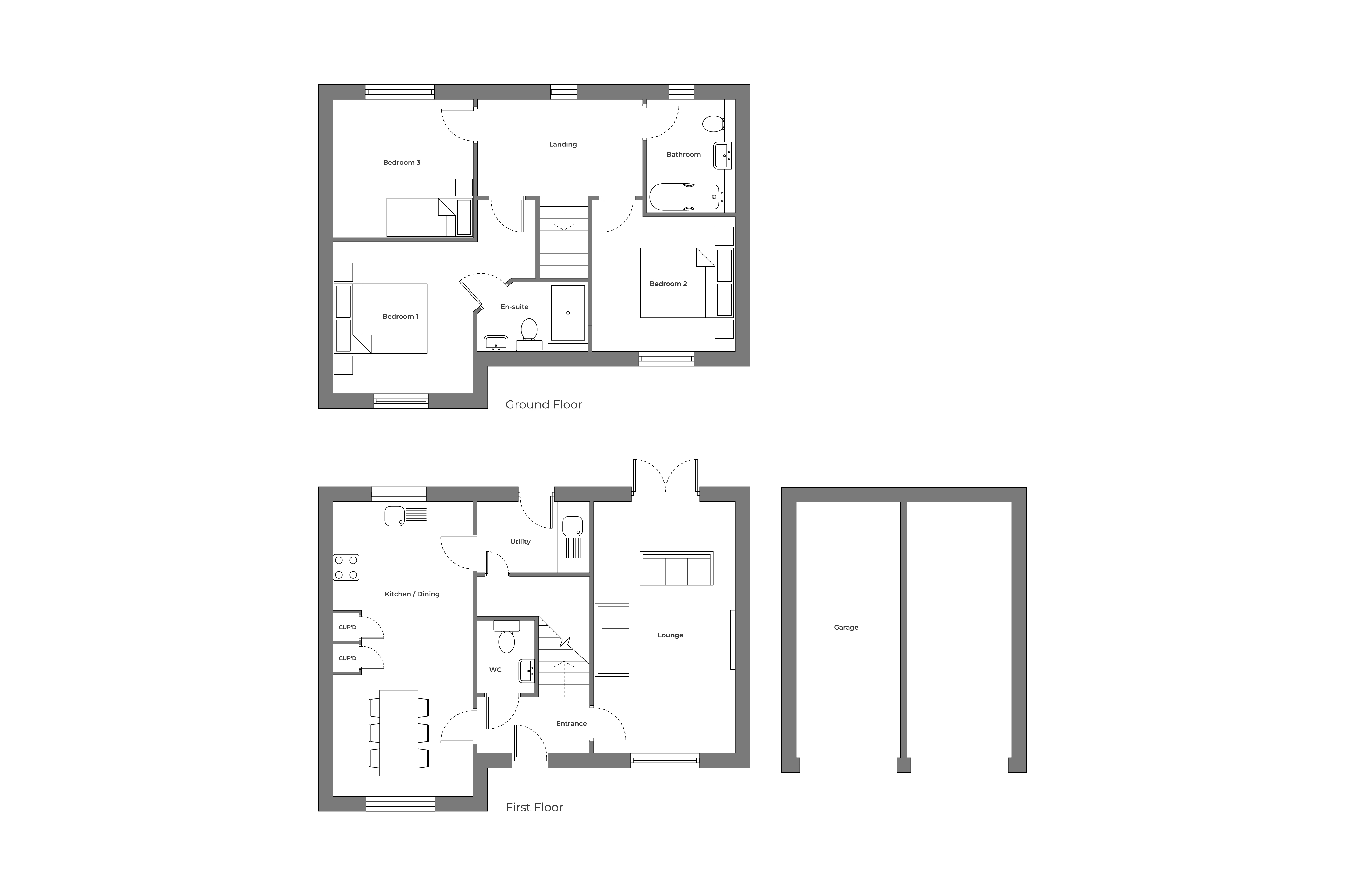 Plot 41 The Tallington, 17 Baker Street LN4, 3 bedroom detached house