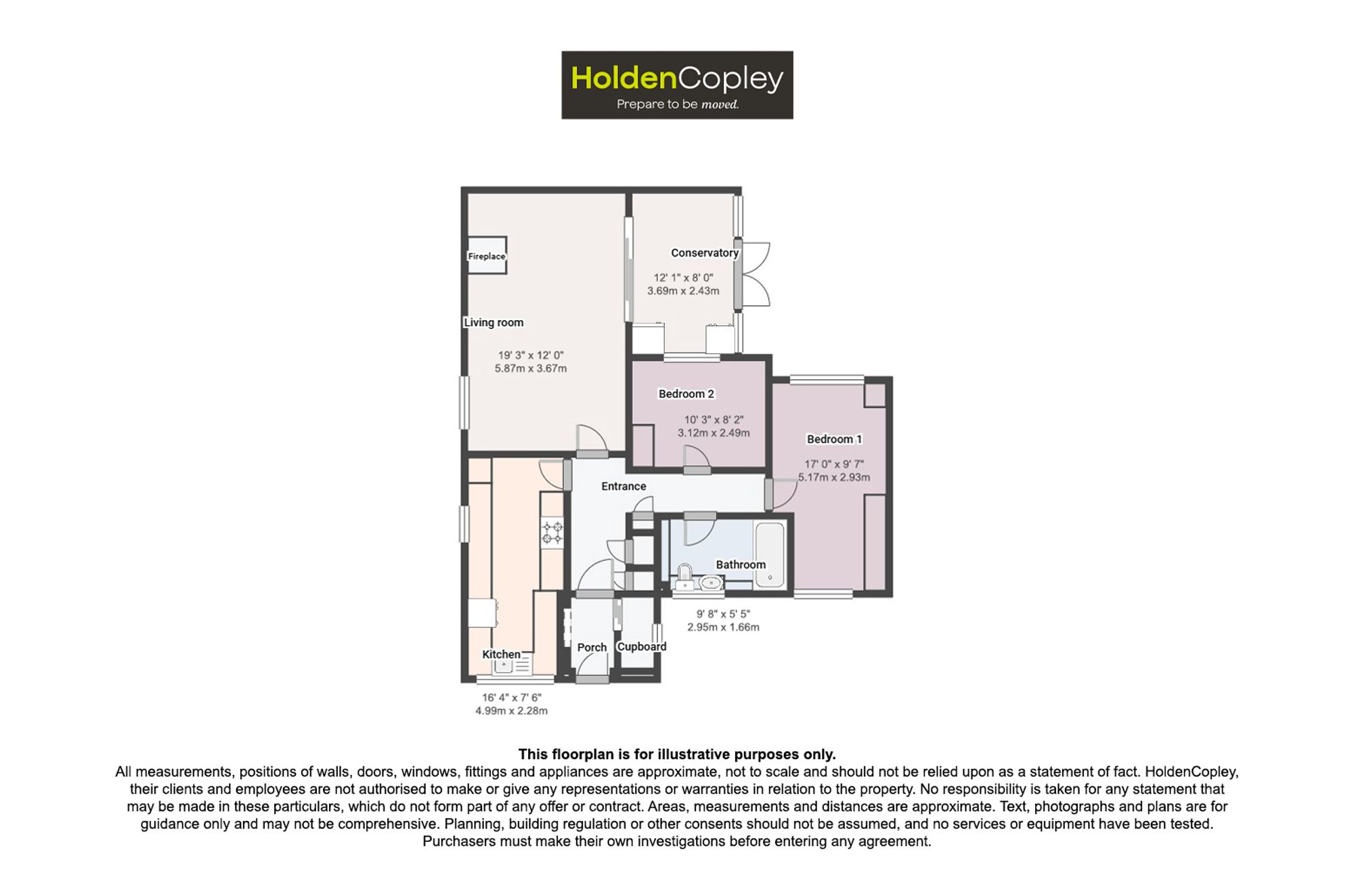 60 Crawford Rise, Nottingham floorplan
