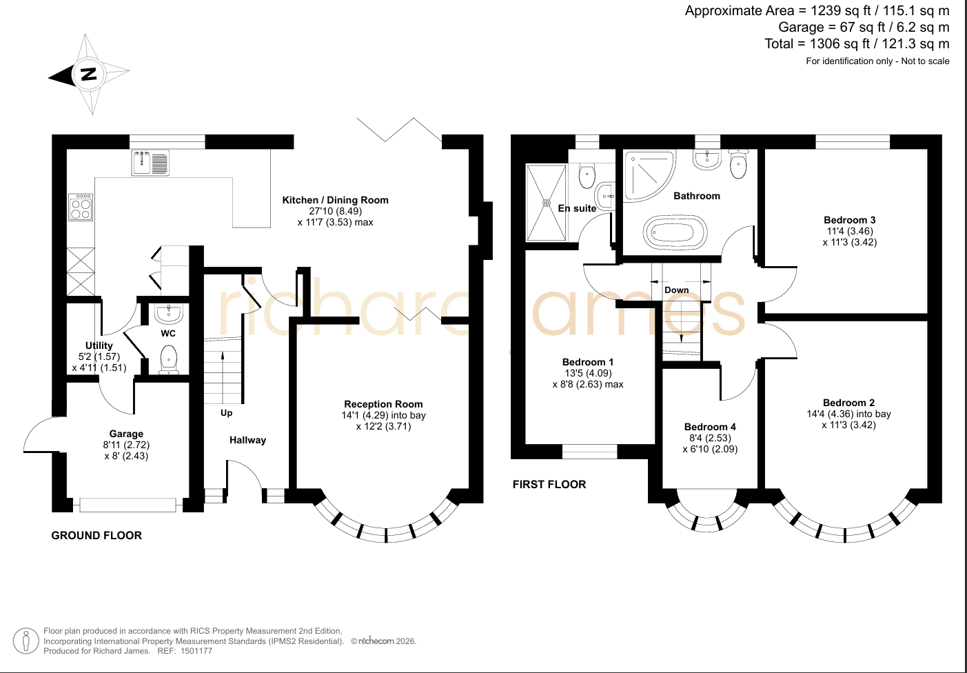 57, Corby Avenue, Swindon floorplan