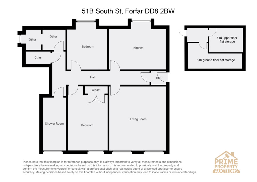 51B, South Street, Forfar floorplan