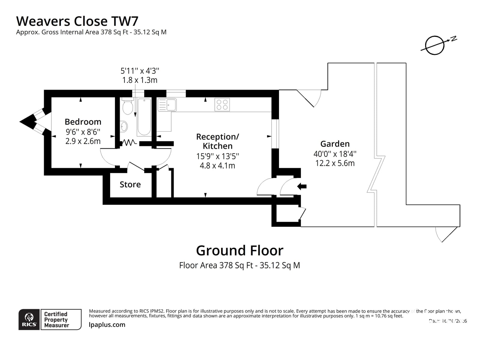 Weavers Close, Isleworth floorplan