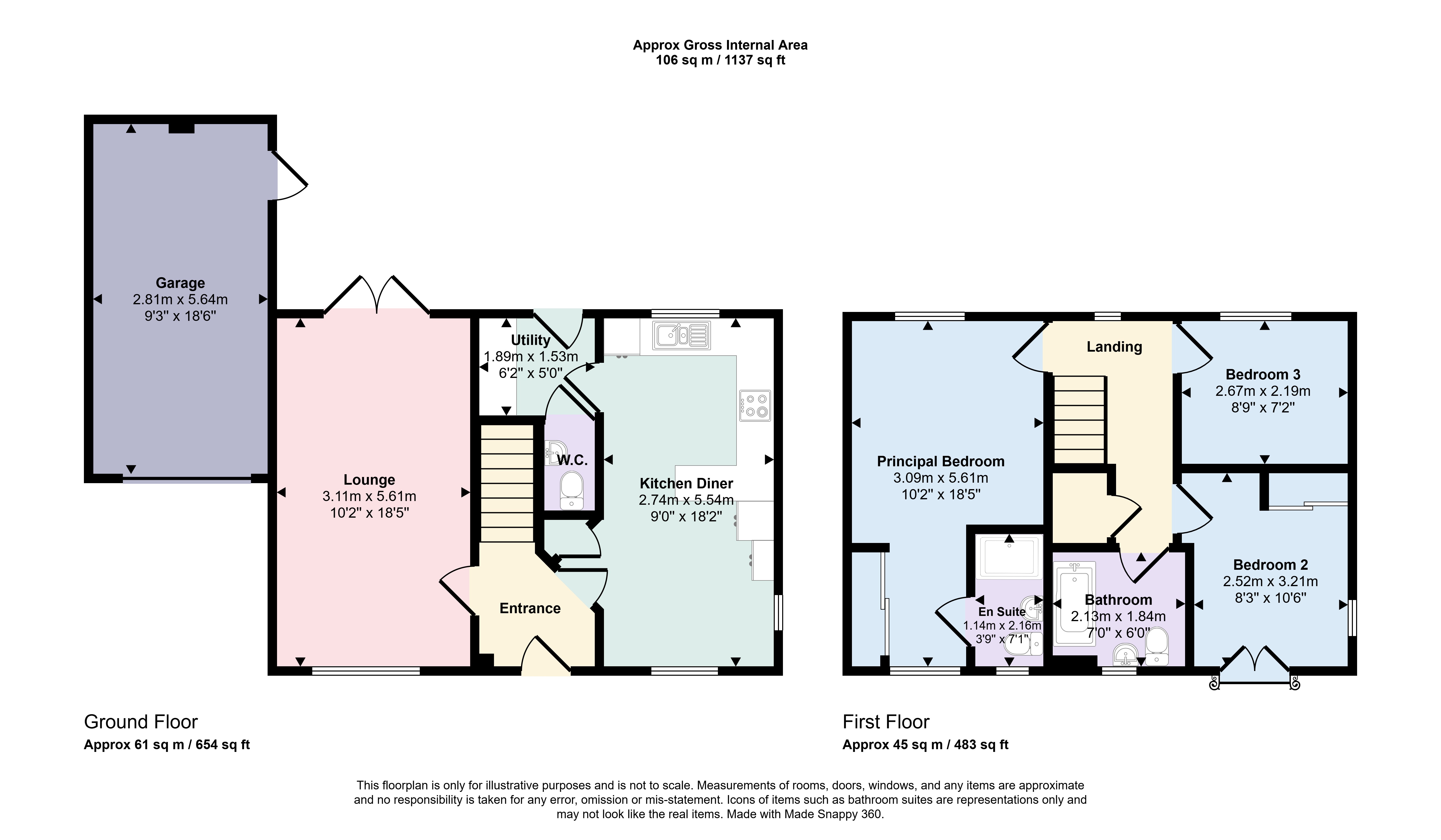 13, Tanners Road, Cornwall floorplan