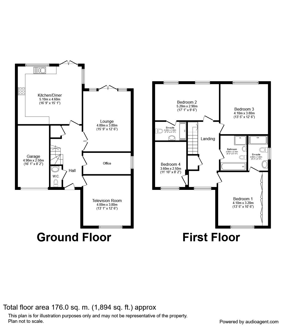 4 Bedrooms Detached house for sale in Terriers Drive, High Wycombe HP13